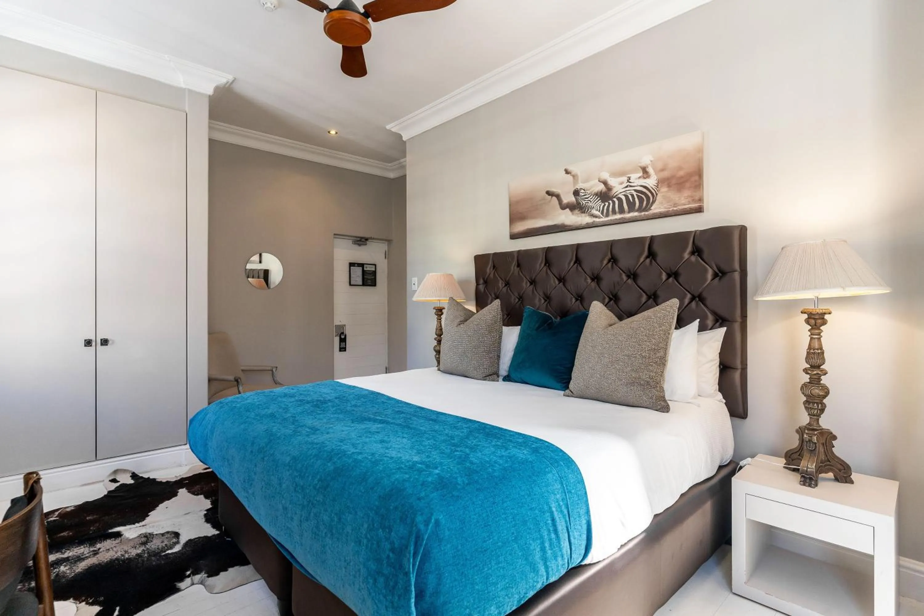 Decorative detail, Bed in Long Street Boutique Hotel