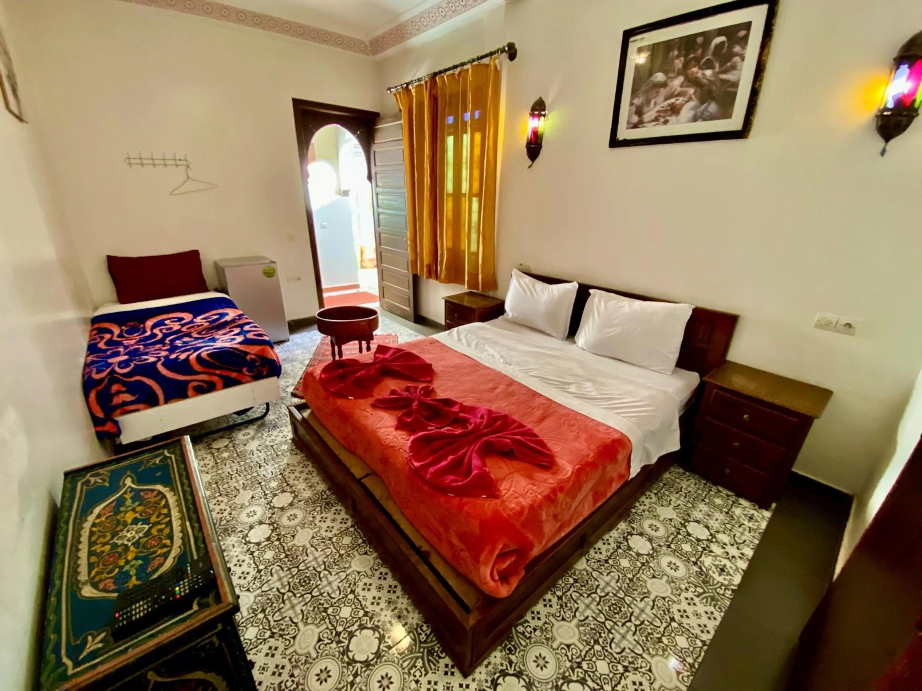 Photo of the whole room, Bed in Riad Jibraile