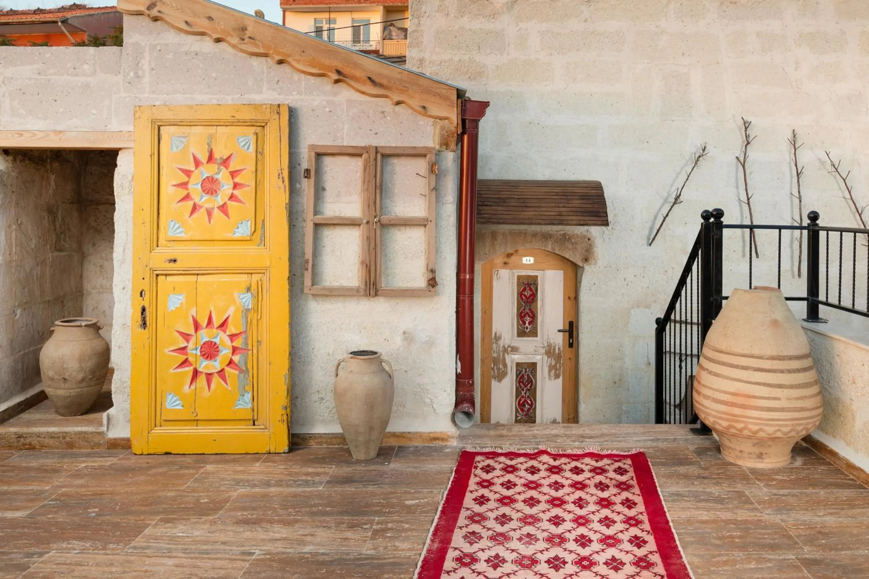 Balcony/Terrace in HacıAşık Konağı Butik Hotel