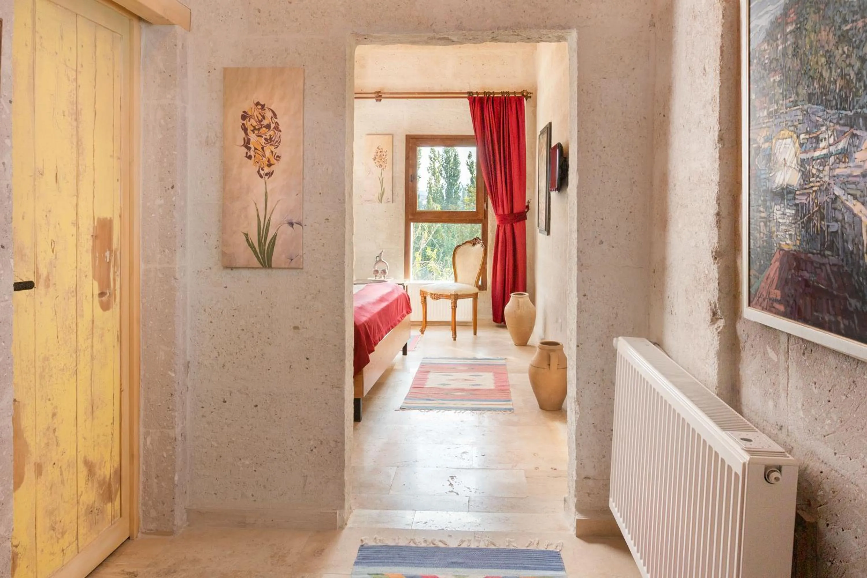 Bed in HacıAşık Konağı Butik Hotel