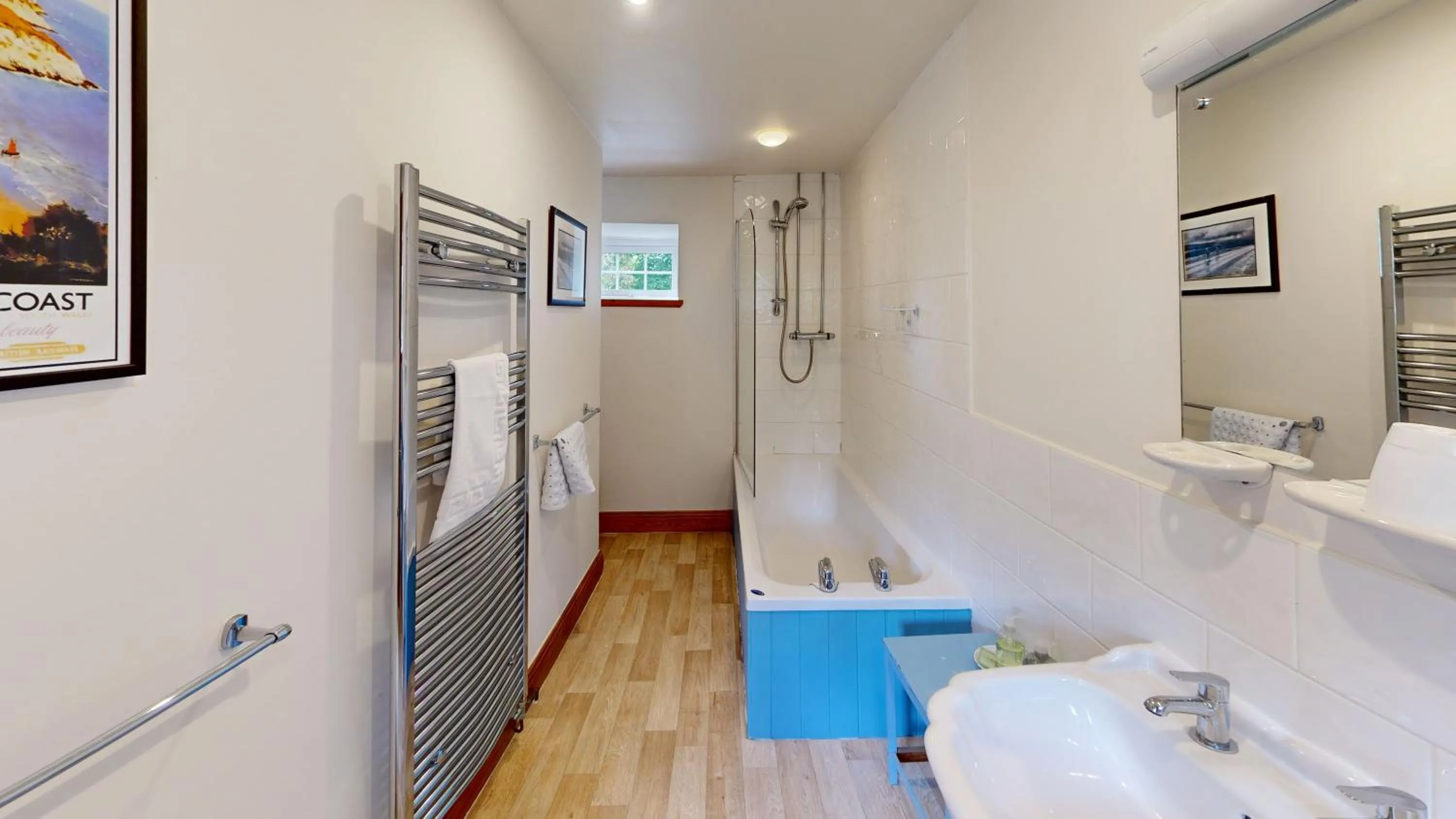 Bathroom in Swansea Valley Holiday Cottages