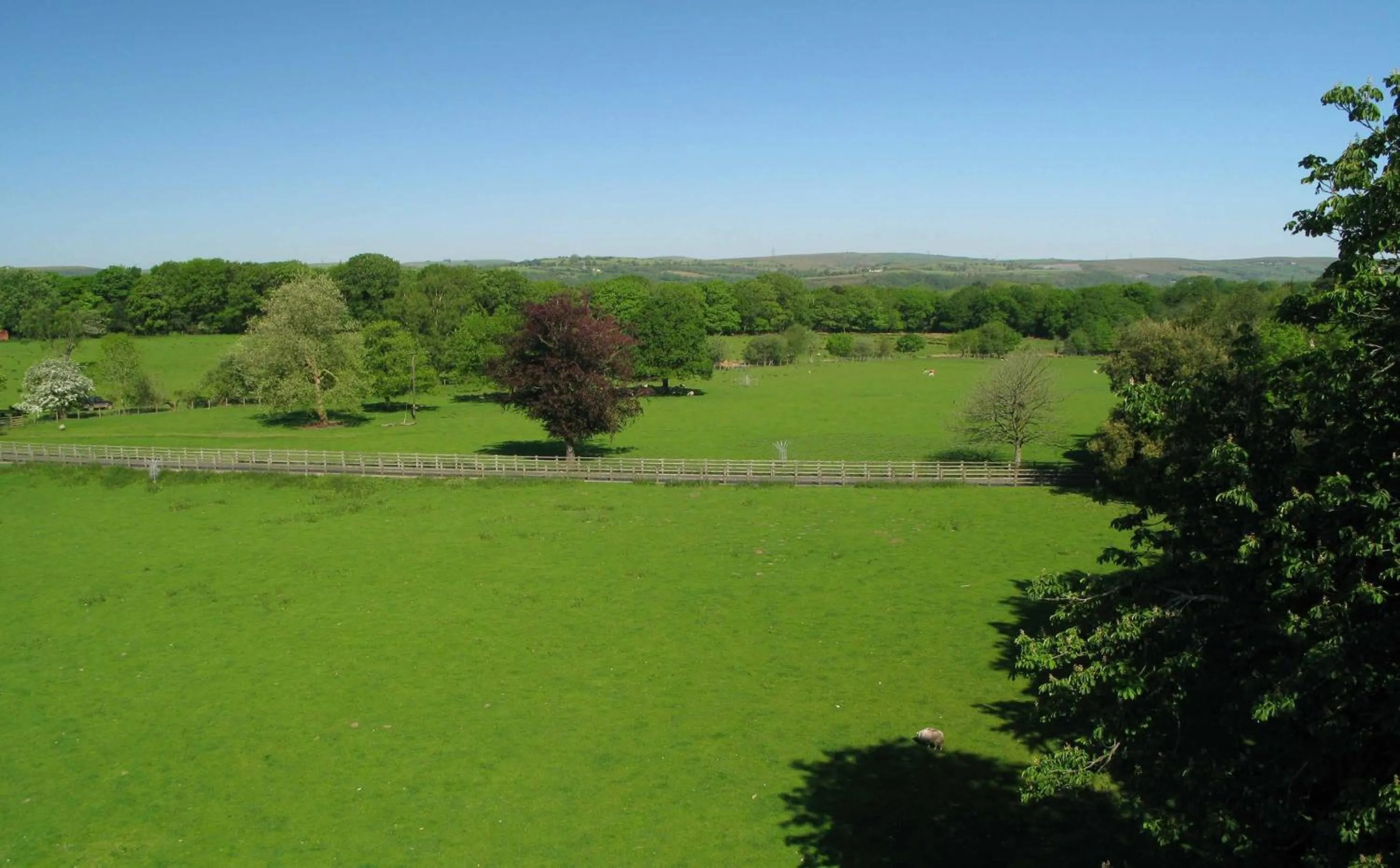 Natural landscape in Swansea Valley Holiday Cottages