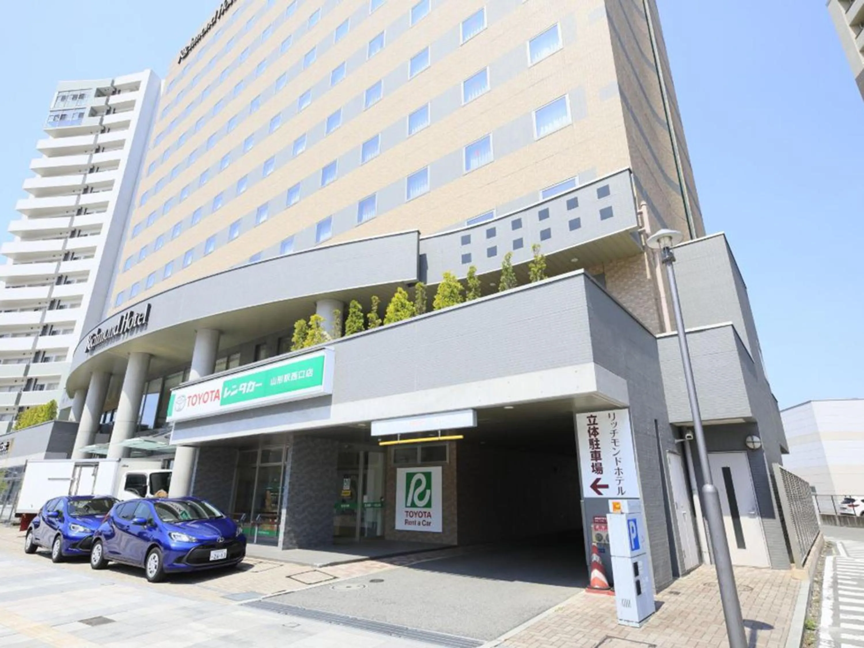 Property building in Richmond Hotel Yamagata Ekimae