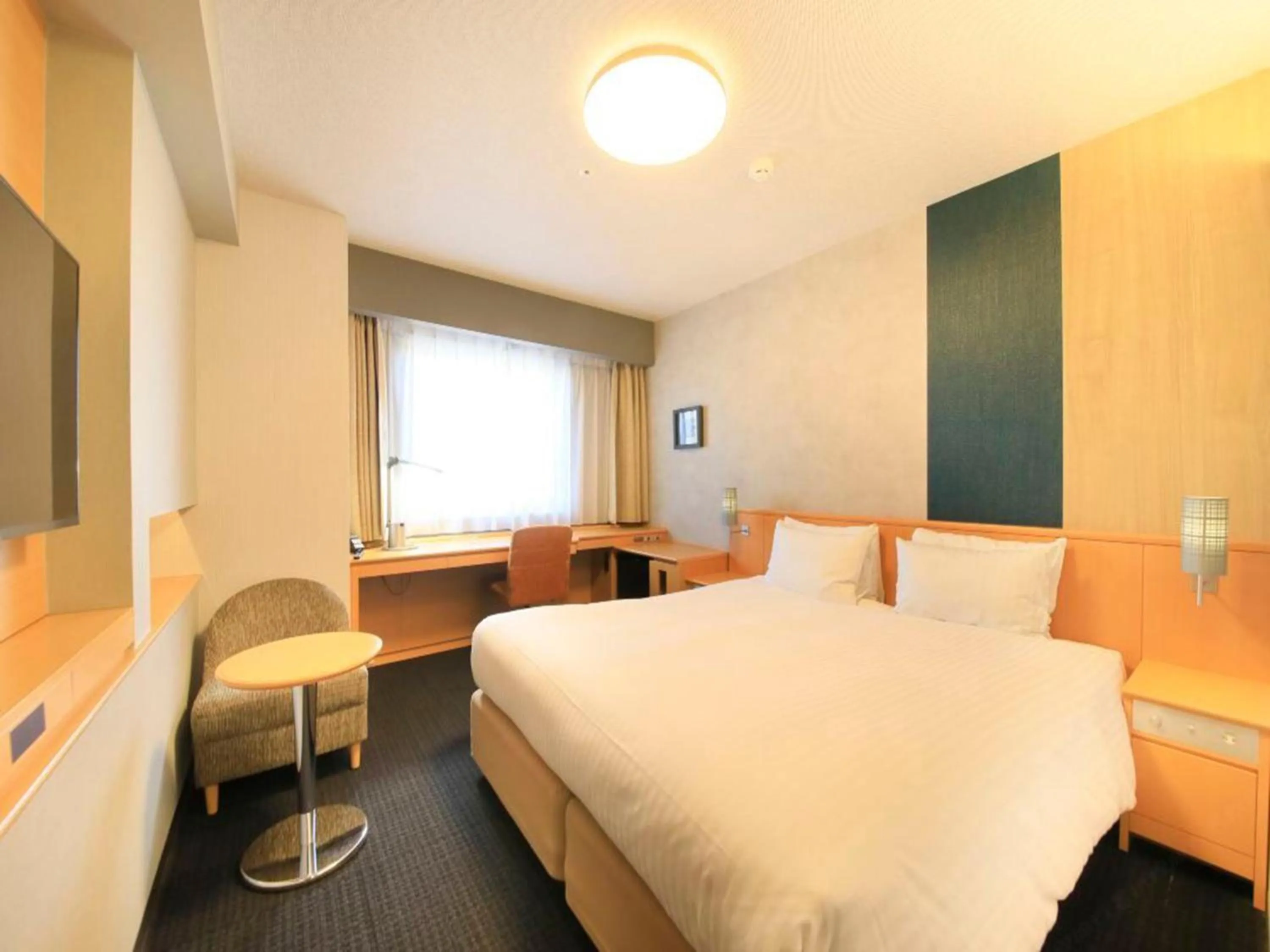 hair dresser, Bed in Richmond Hotel Yamagata Ekimae