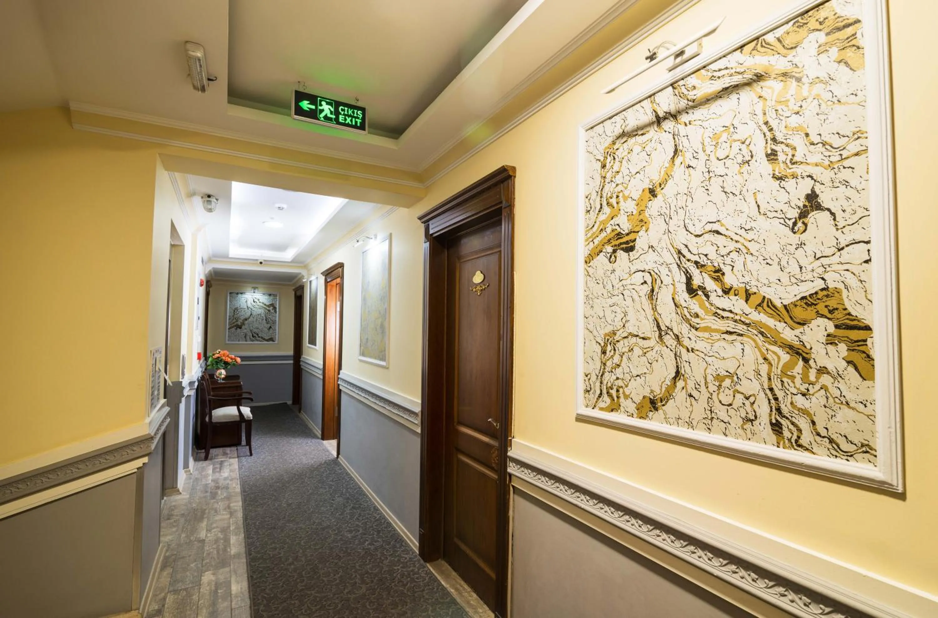 Floor plan in A'la Sofia Hotel İstanbul