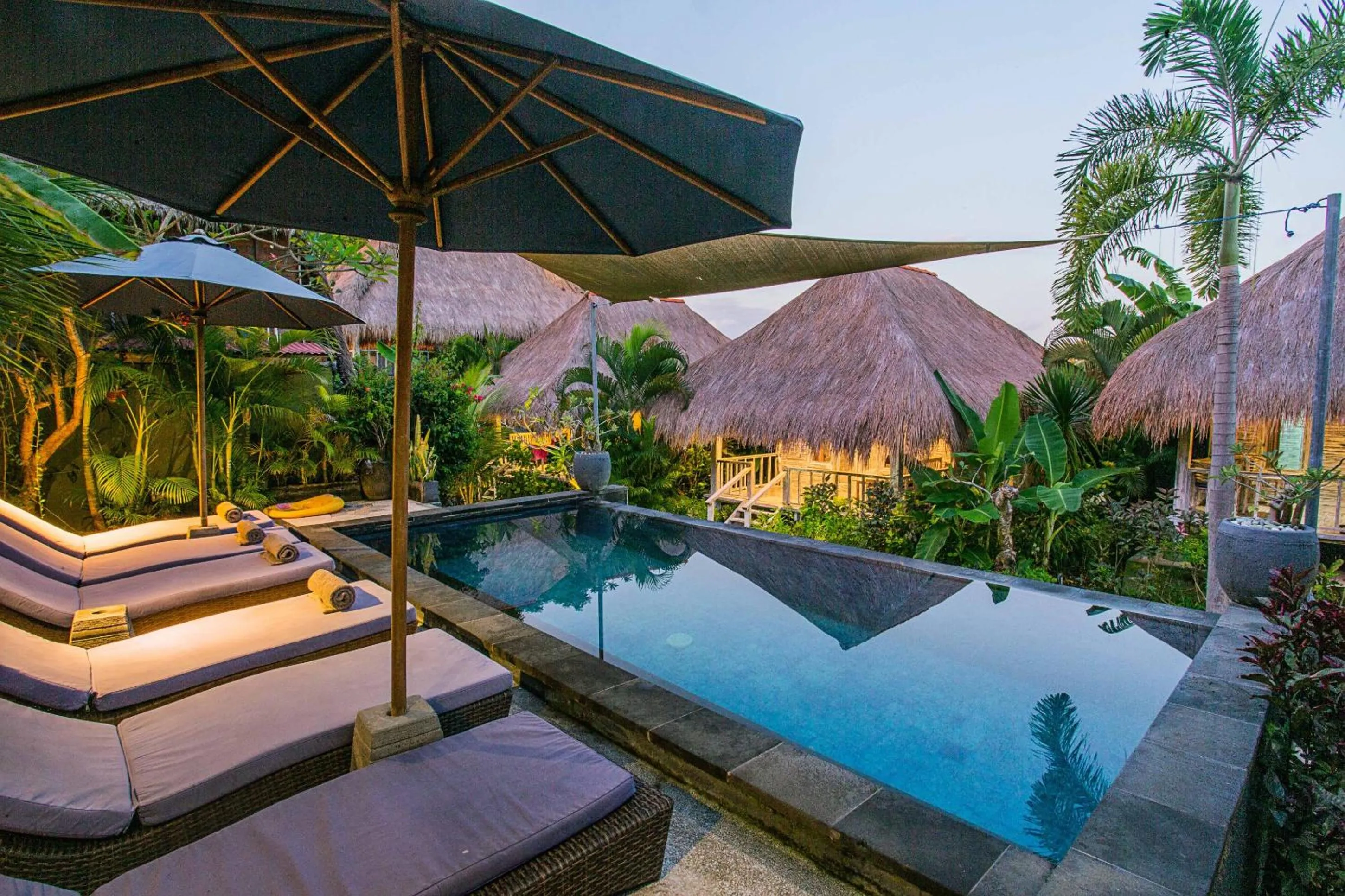 Swimming pool in Naturale Villas
