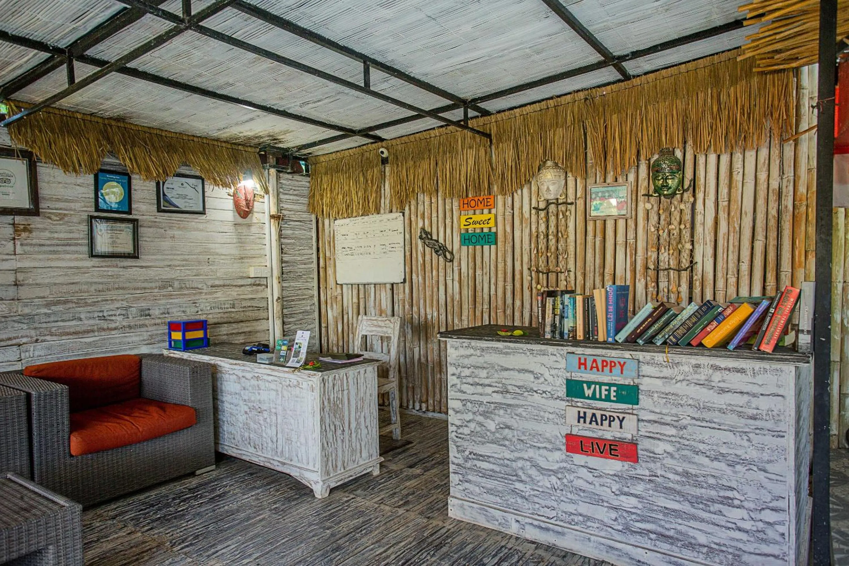 Lobby or reception in Naturale Villas