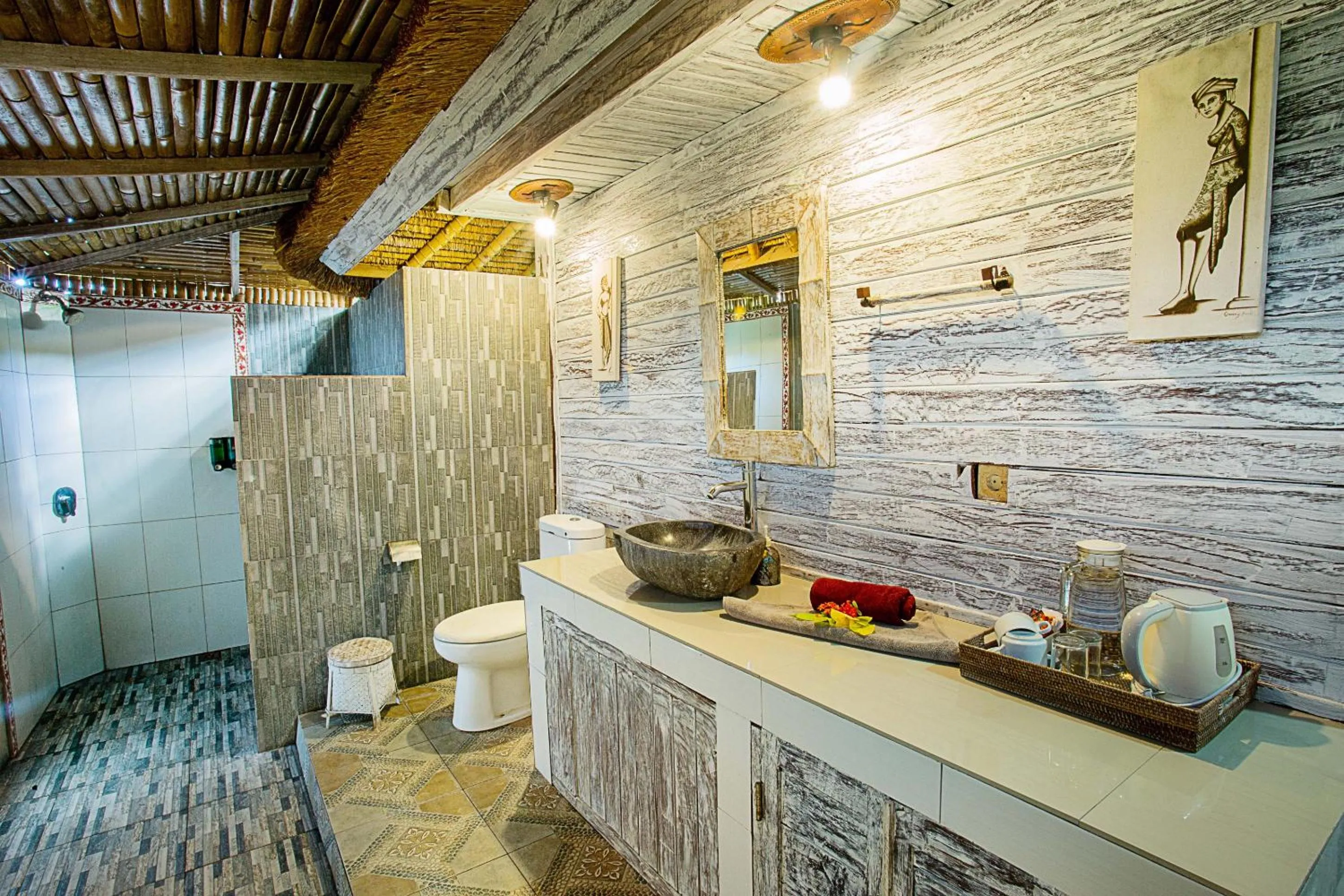 Toilet in Naturale Villas