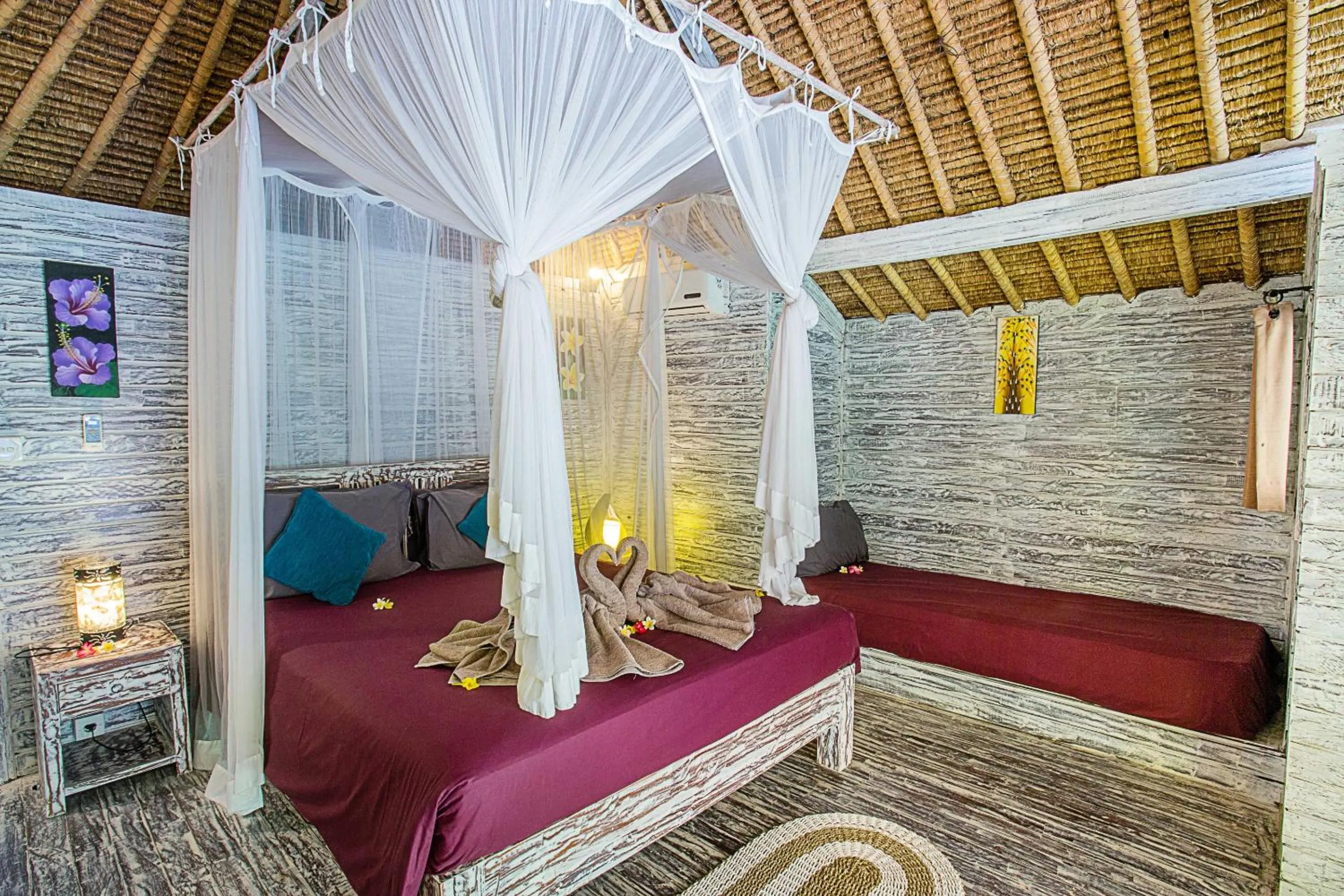 Bed in Naturale Villas