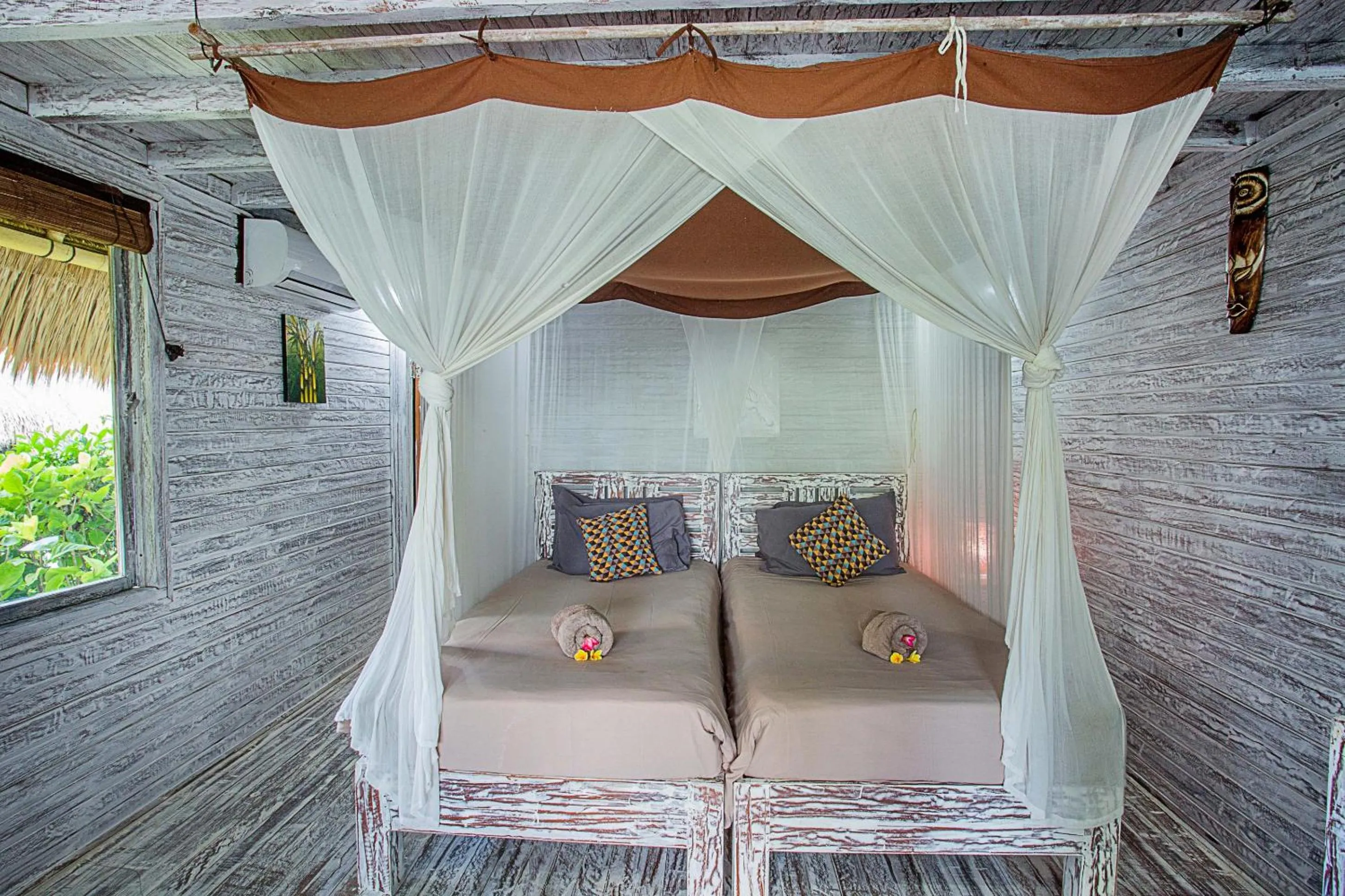 Bed in Naturale Villas