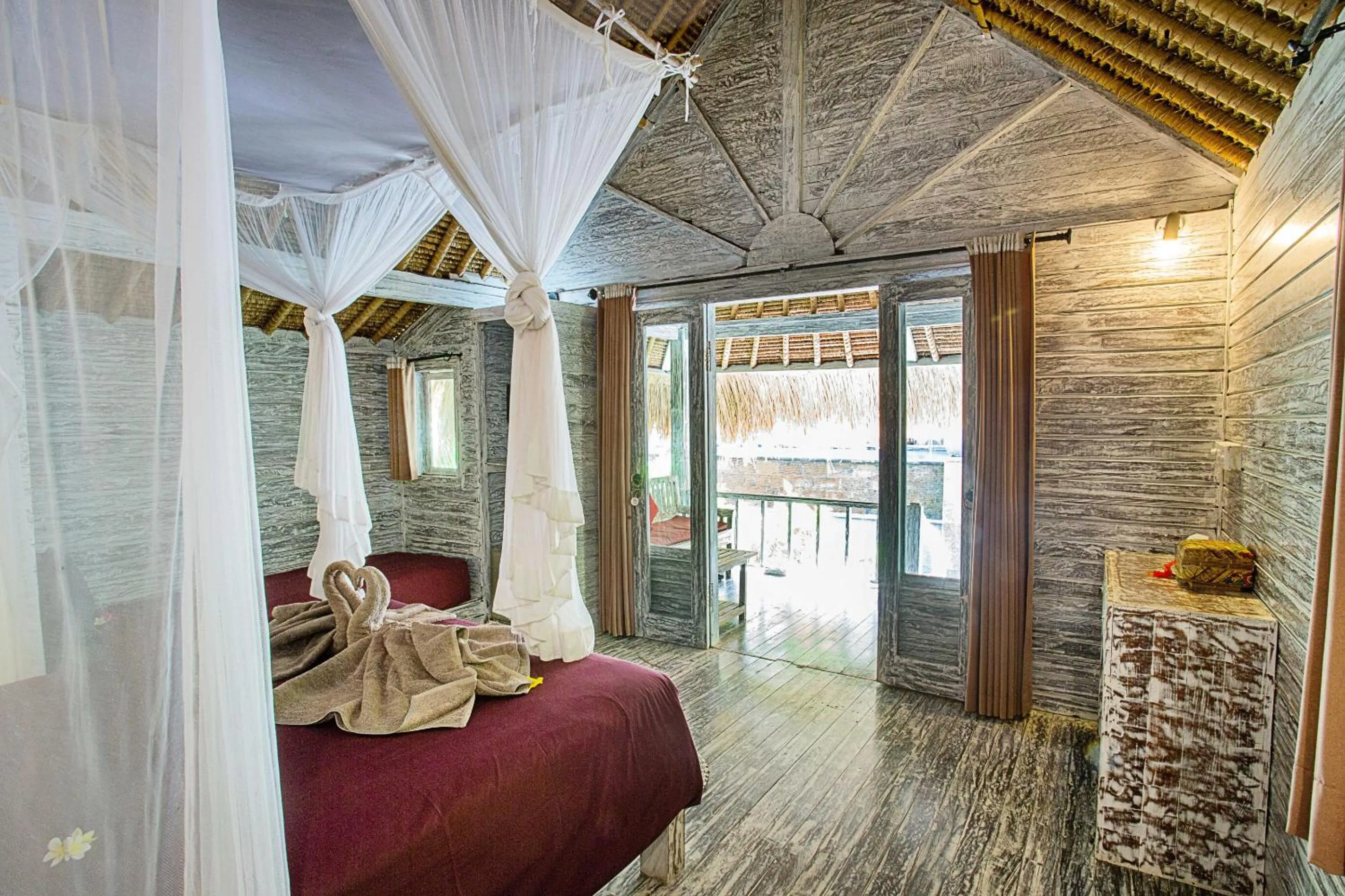 Bedroom, Bed in Naturale Villas