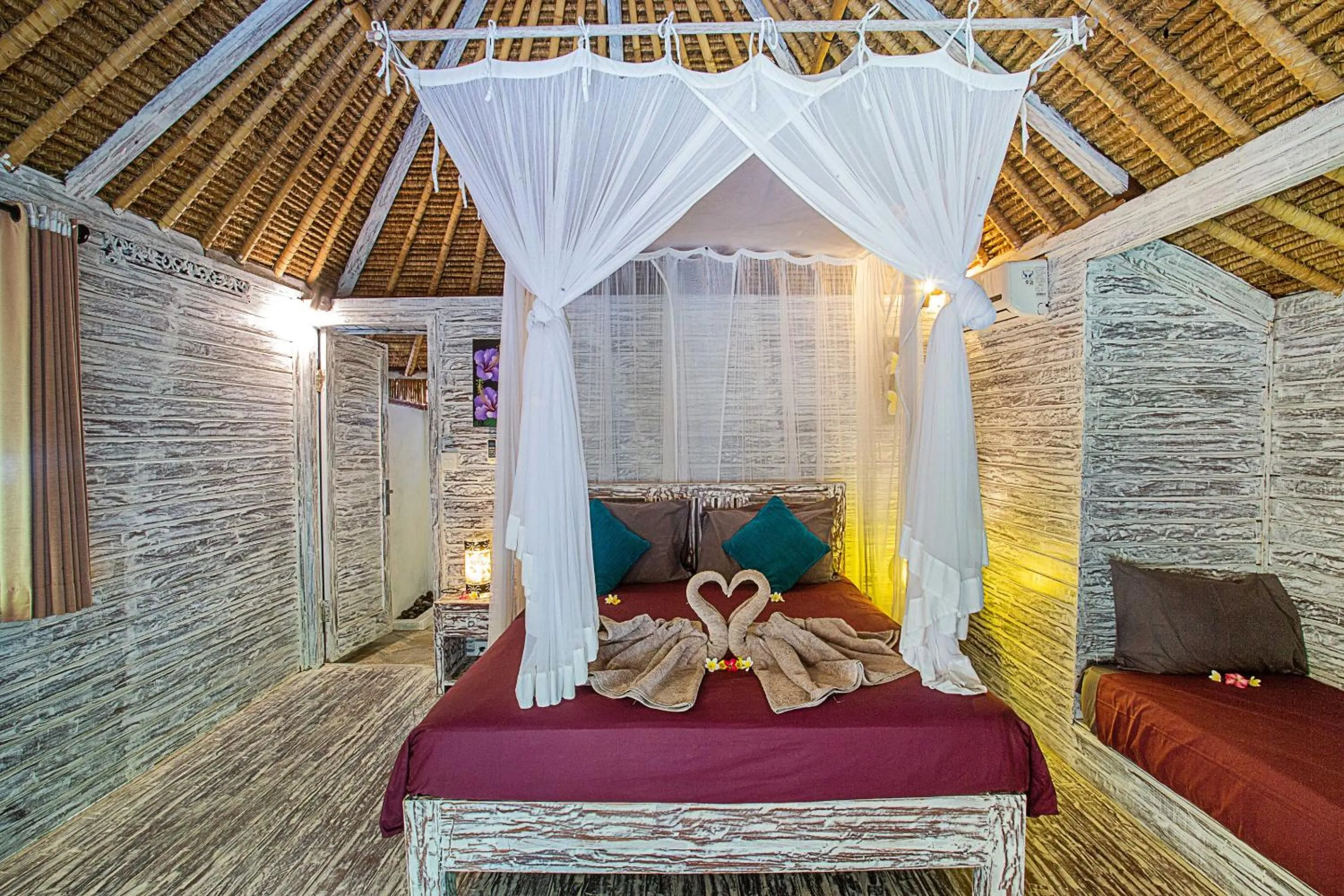 Bed in Naturale Villas