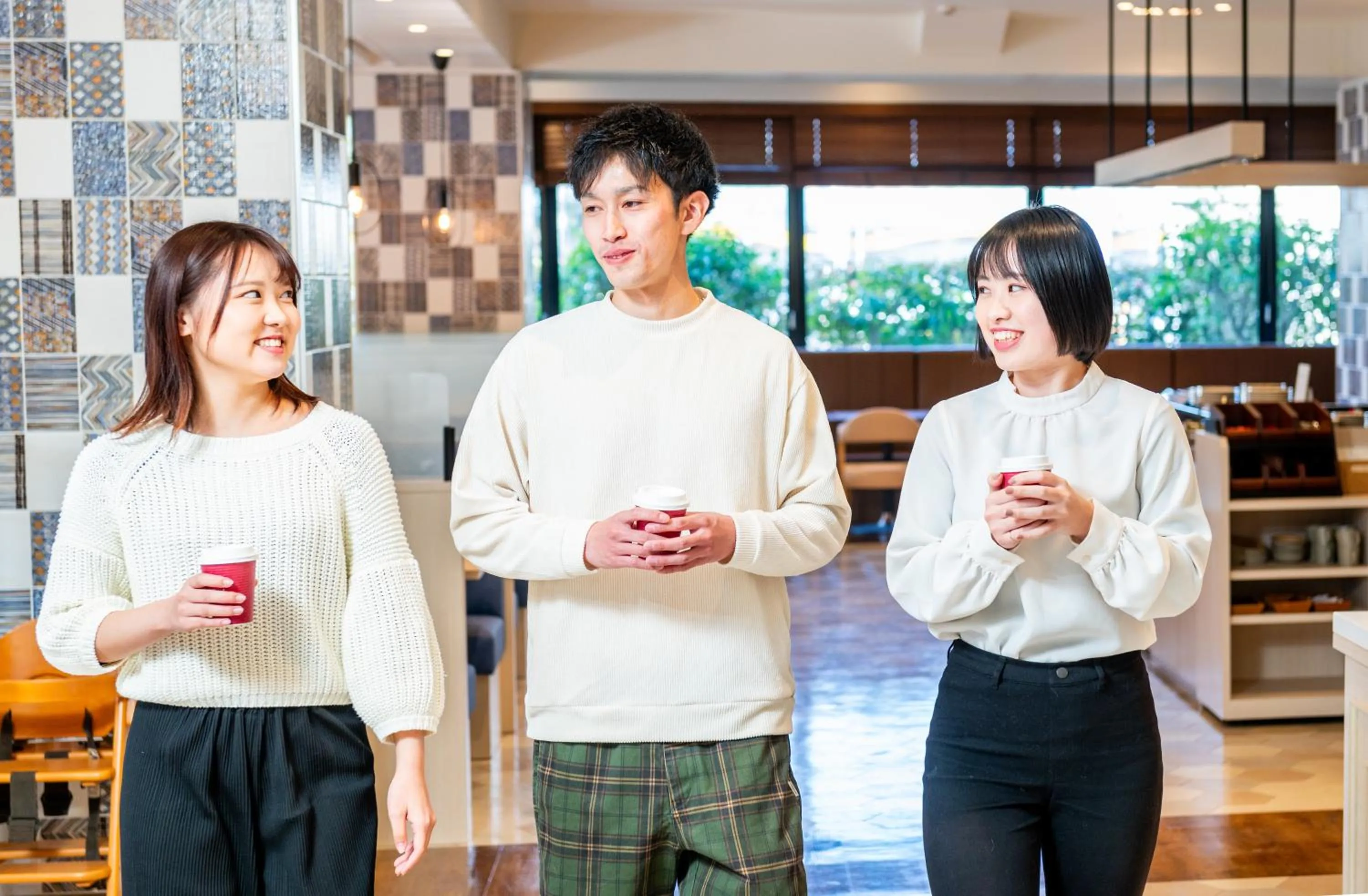 People in Richmond Hotel Miyazakiekimae