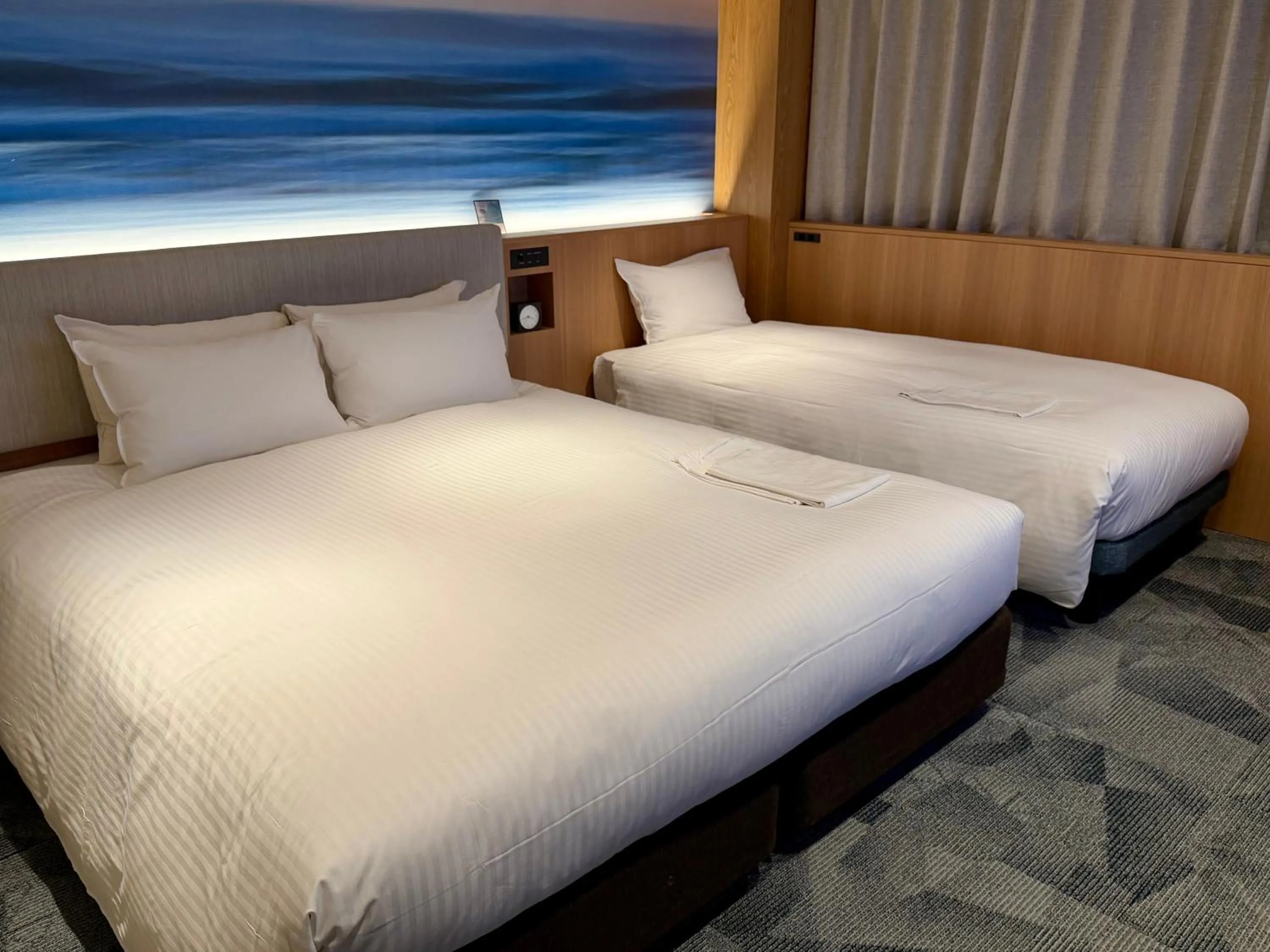 Bed in Richmond Hotel Miyazakiekimae