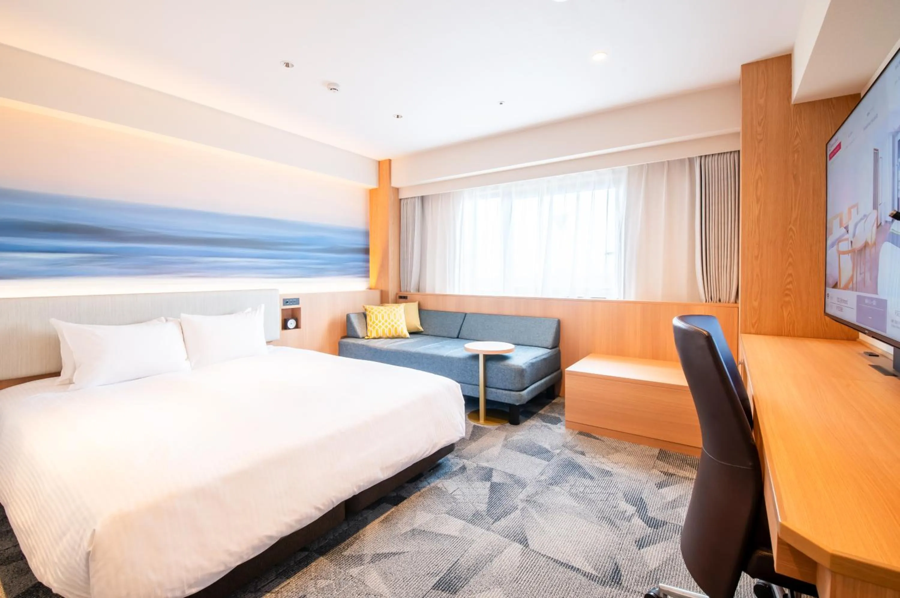 Bed in Richmond Hotel Miyazakiekimae