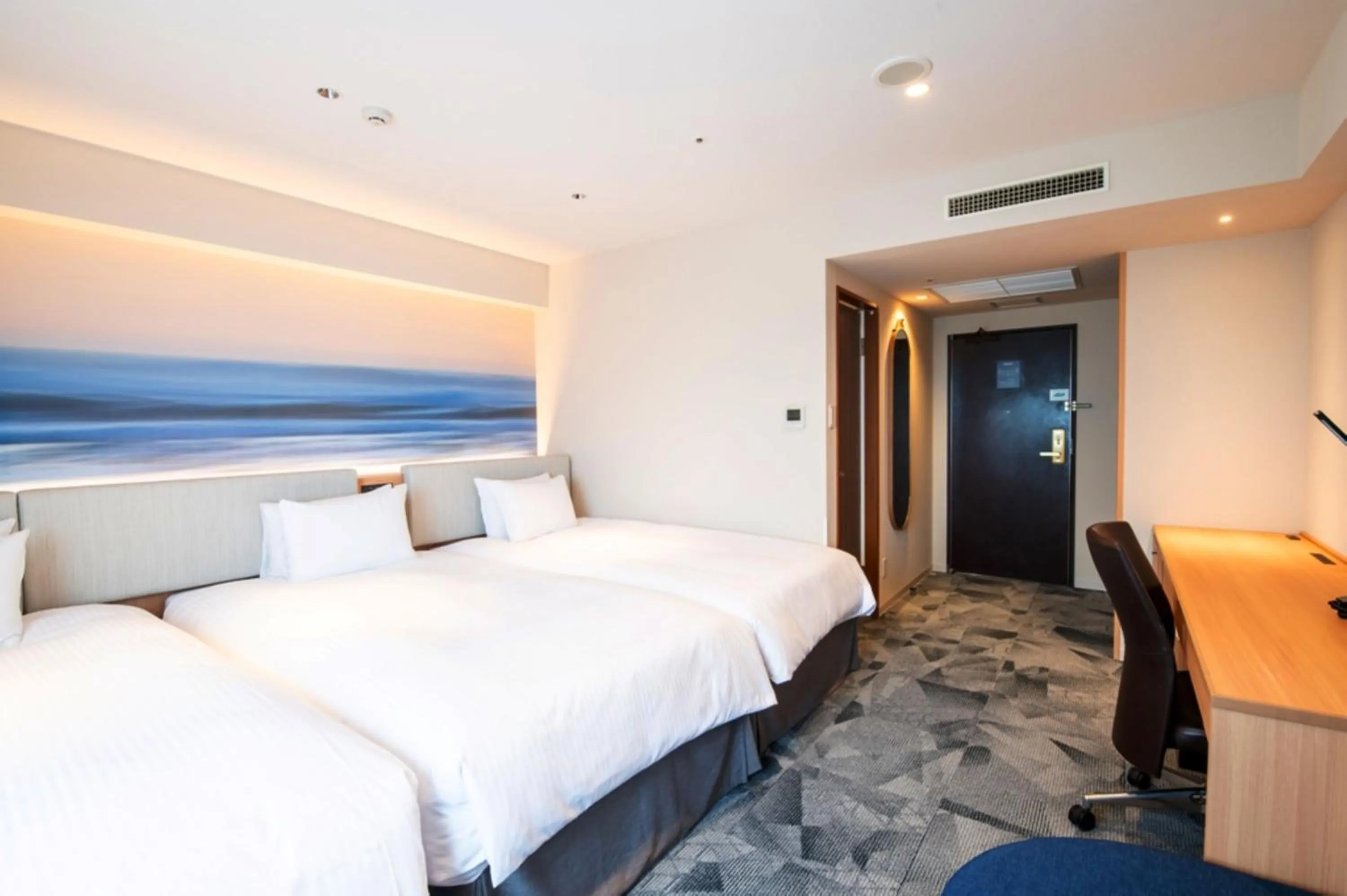 Bed in Richmond Hotel Miyazakiekimae