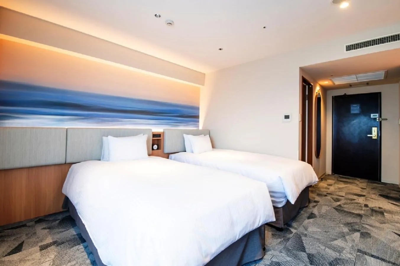 Bed in Richmond Hotel Miyazakiekimae