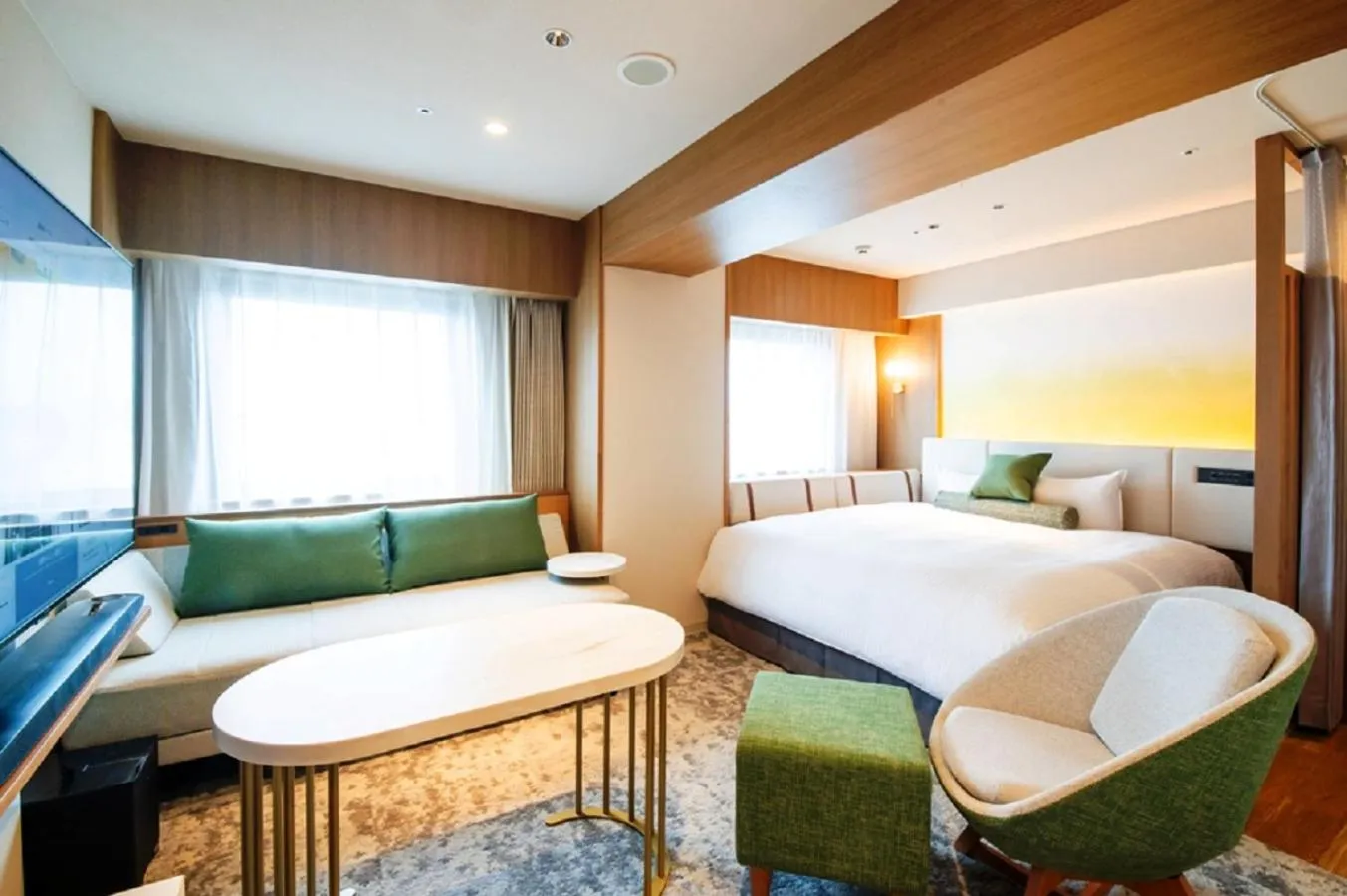 Bed in Richmond Hotel Miyazakiekimae