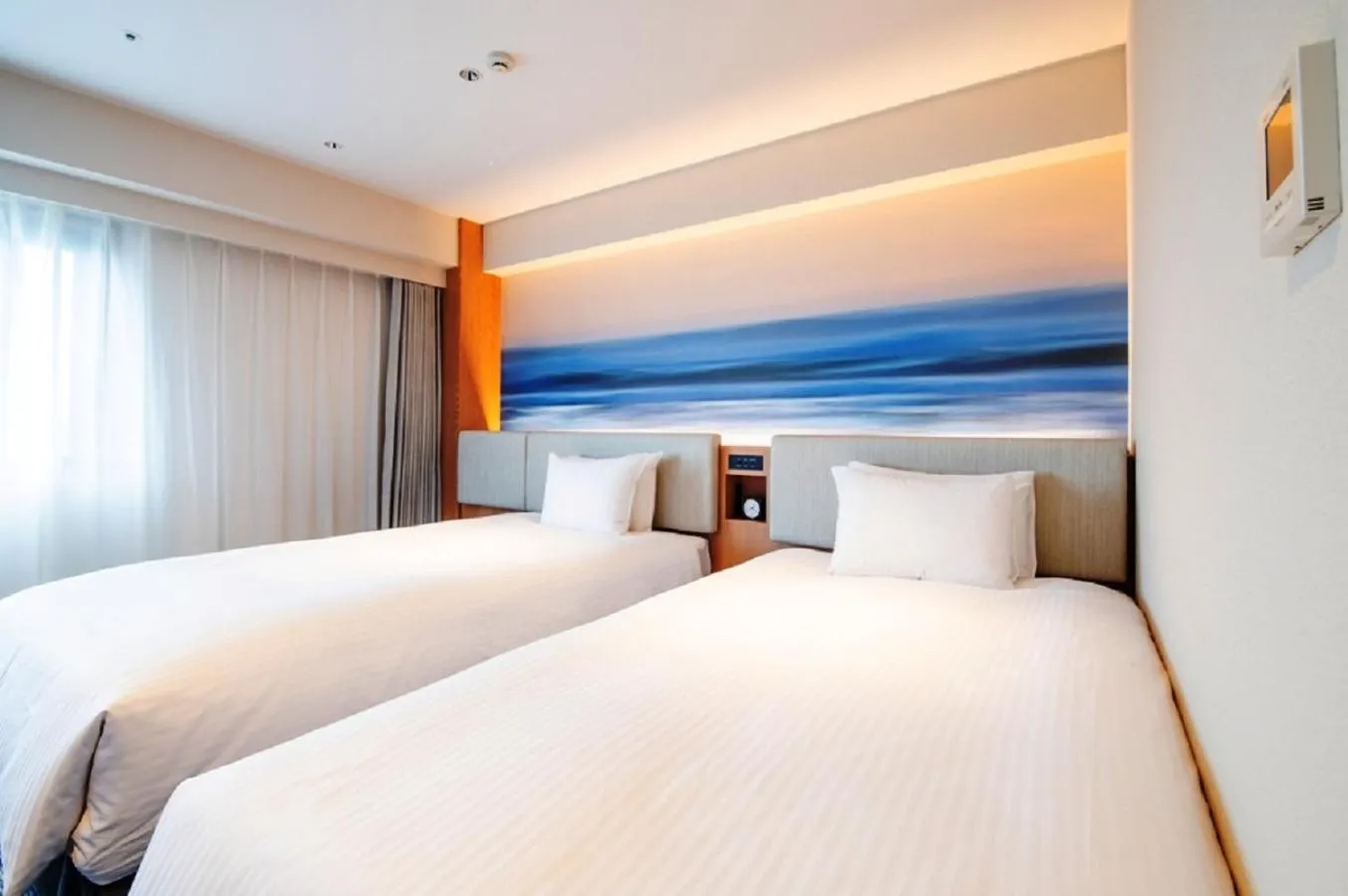 Bed in Richmond Hotel Miyazakiekimae