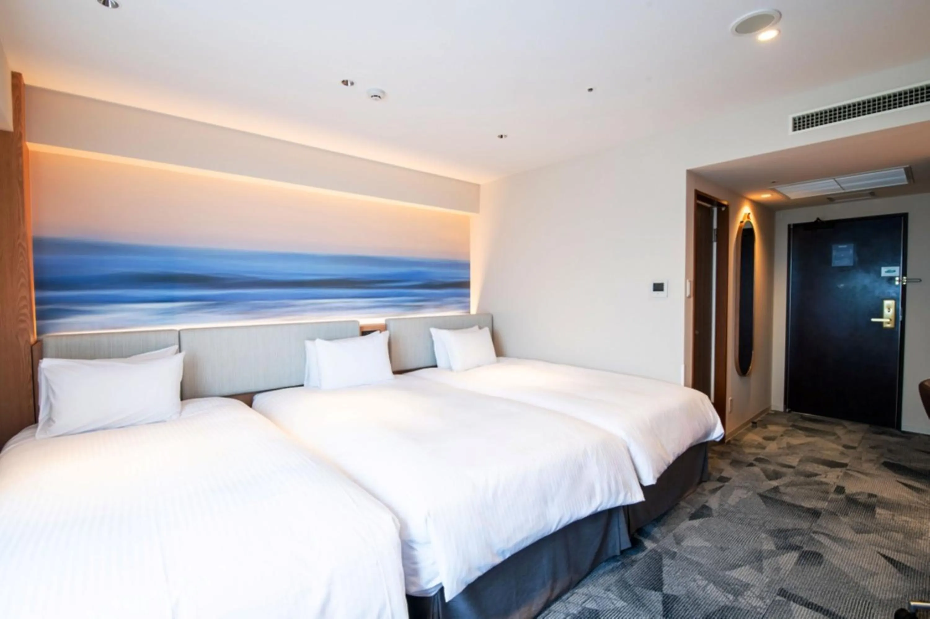 Bed in Richmond Hotel Miyazakiekimae