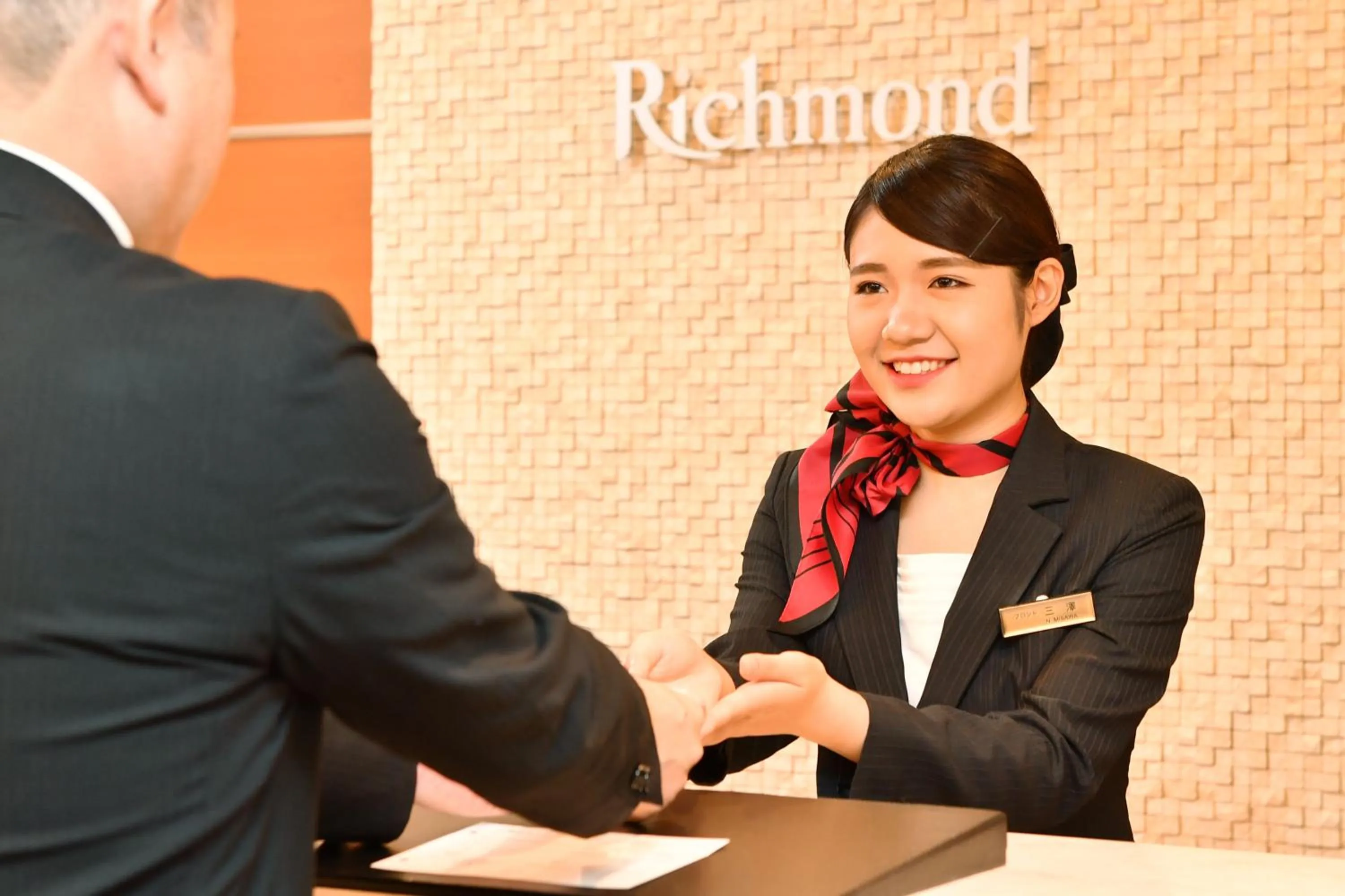 Staff in Richmond Hotel Hamamatsu