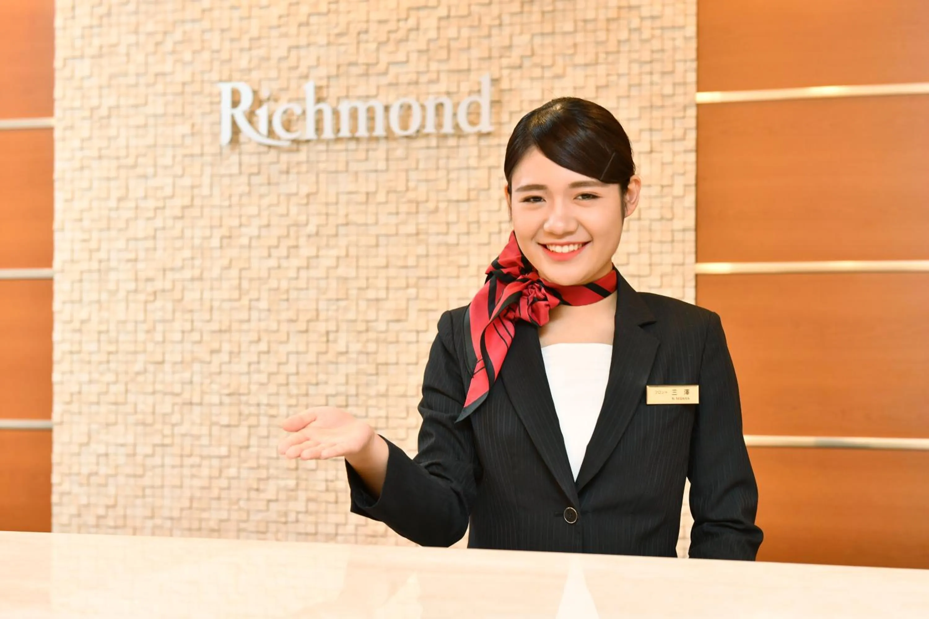 Staff in Richmond Hotel Hamamatsu
