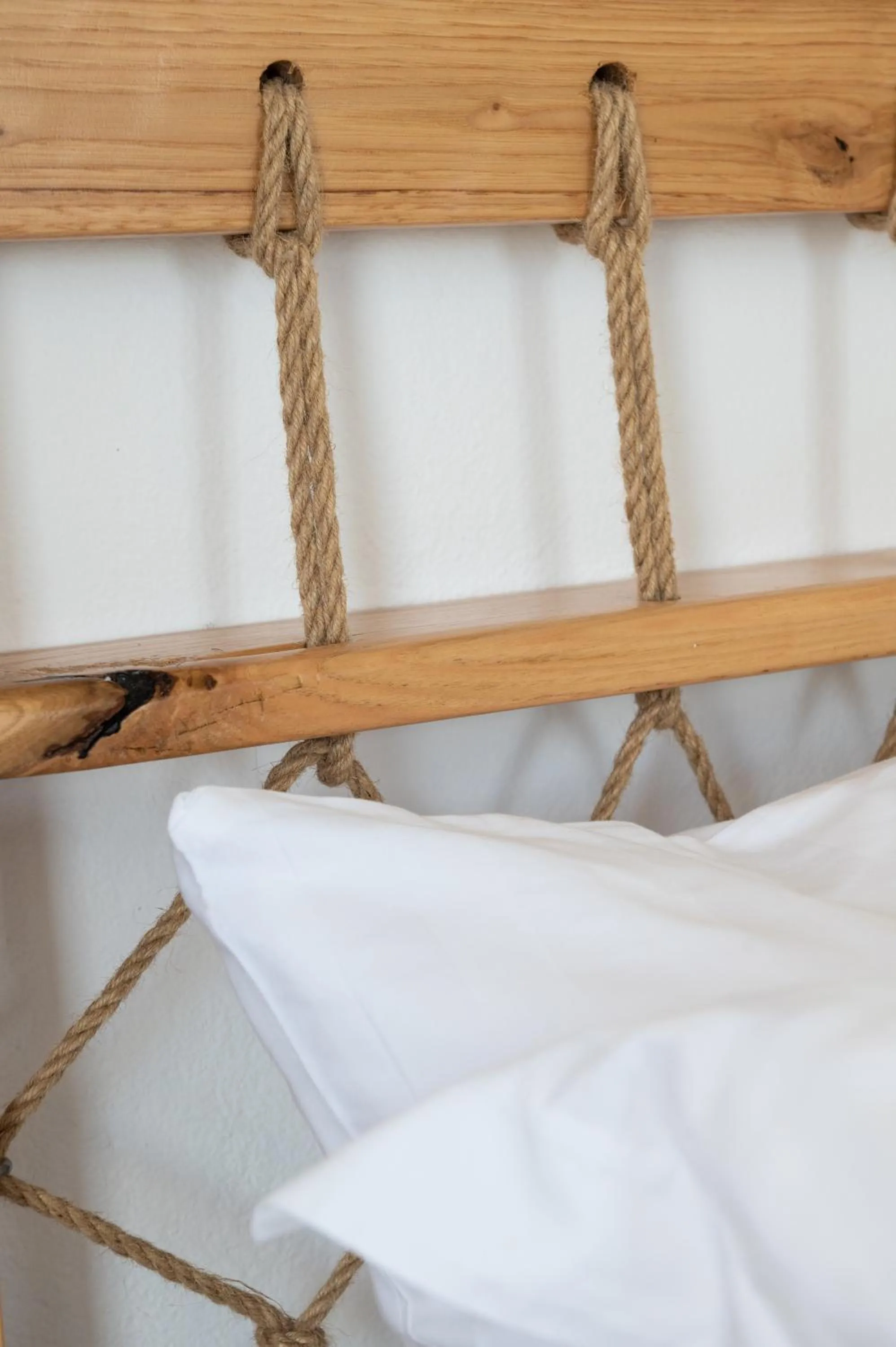 Bed in Sea Lilies Suites