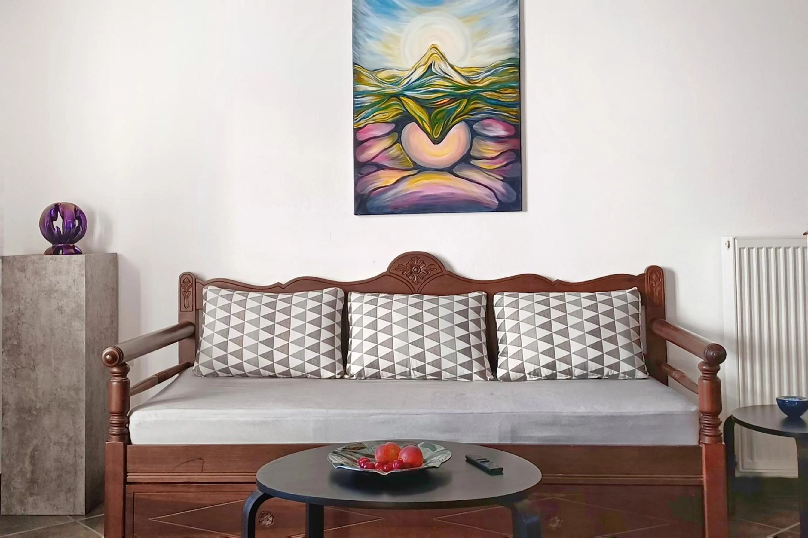 Bed in Sea Lilies Suites