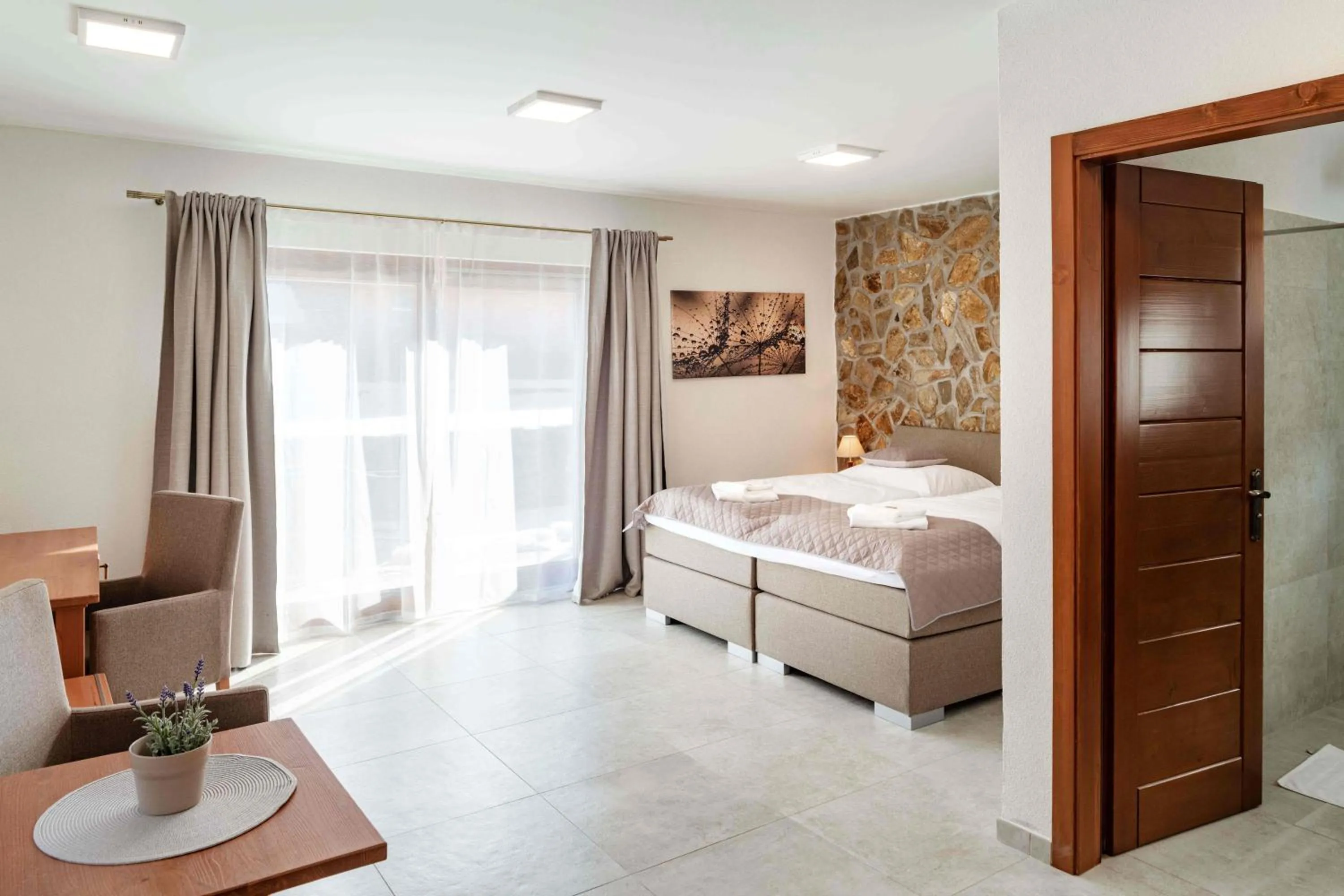 Bed in Wellness Hotel Ondrášův dvůr