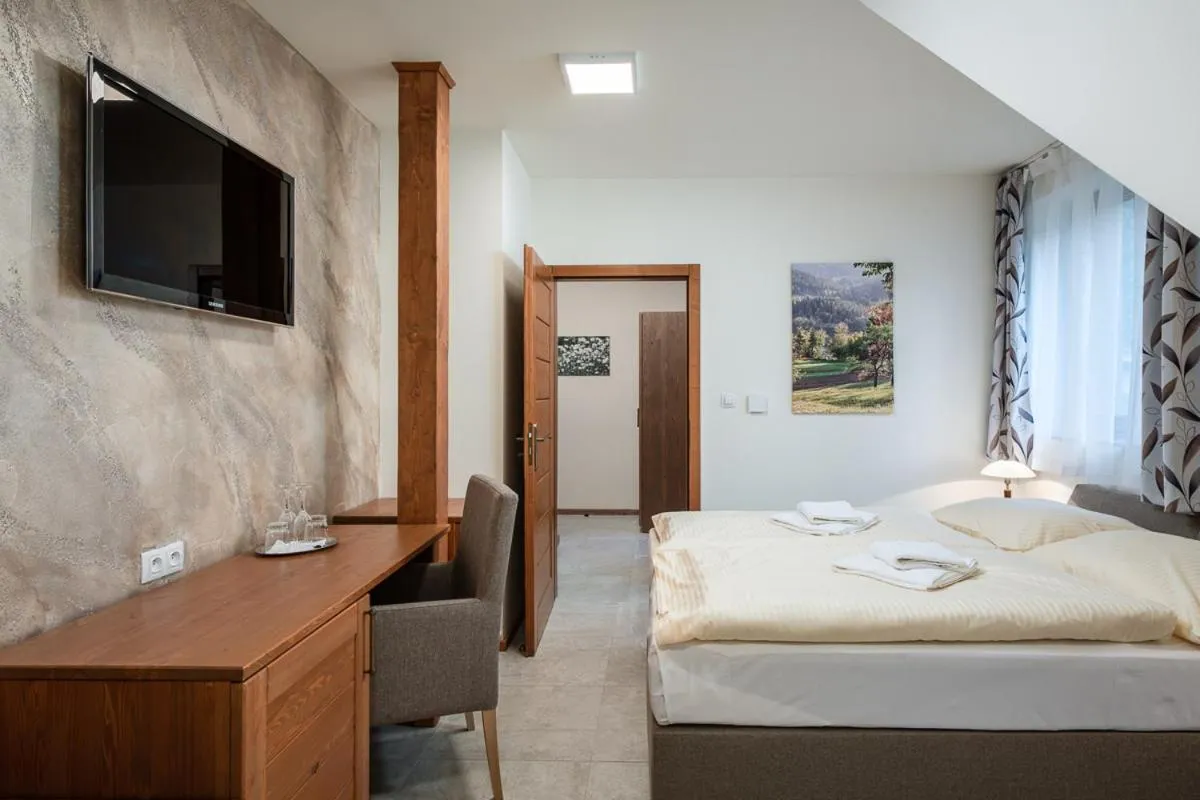 Bed in Wellness Hotel Ondrášův dvůr