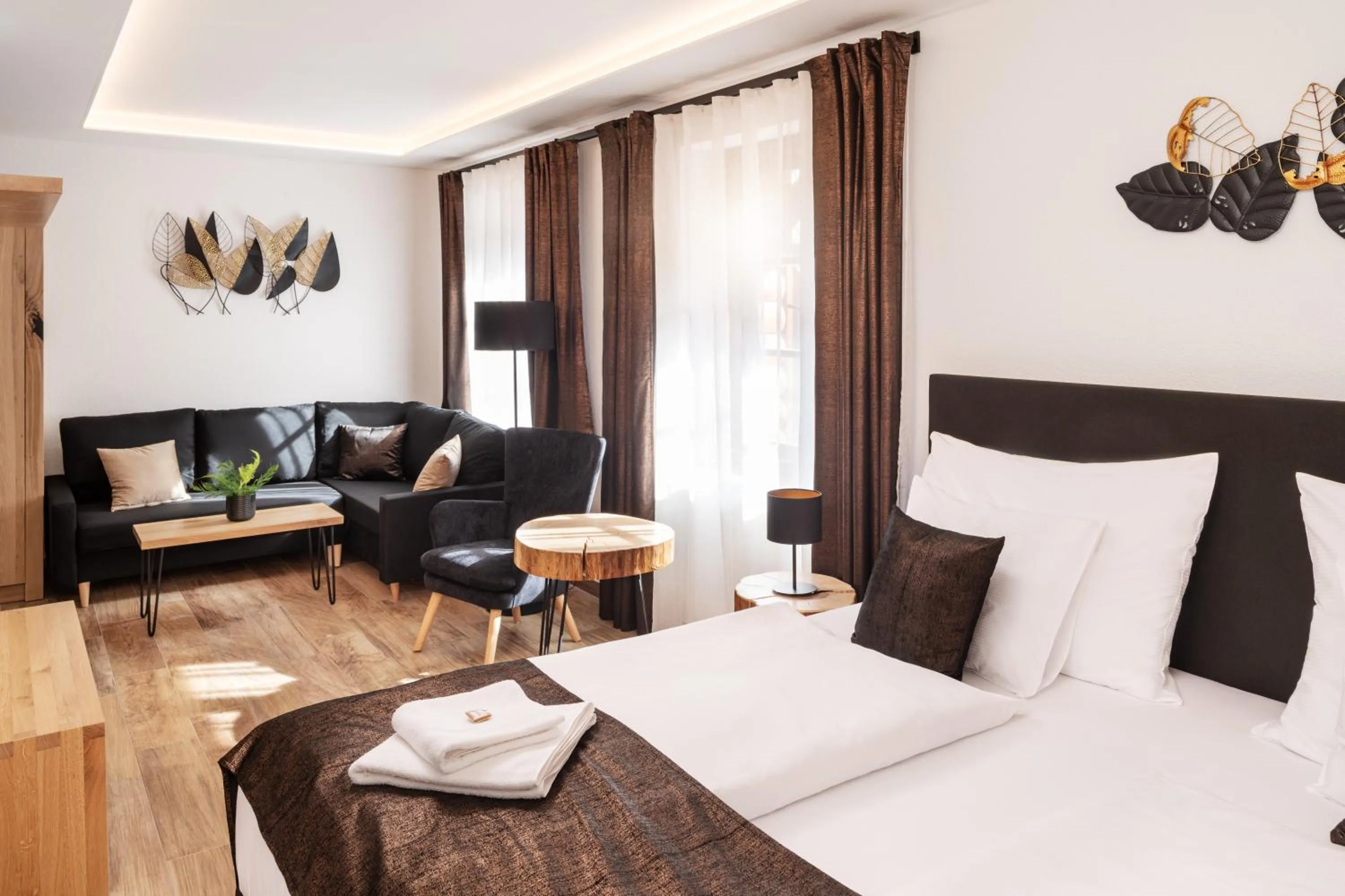 Bed in Wellness Hotel Ondrášův dvůr