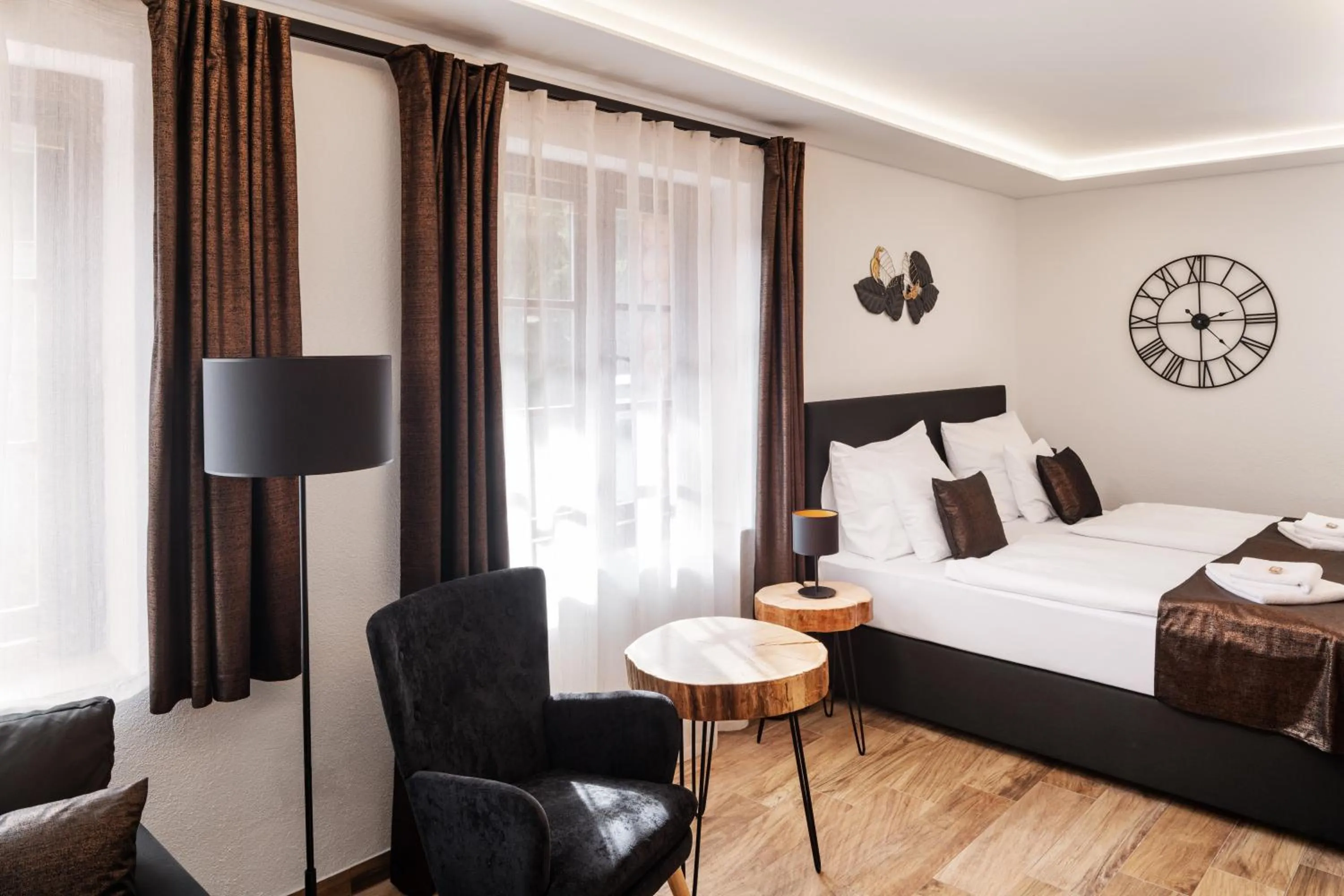 Bed in Wellness Hotel Ondrášův dvůr