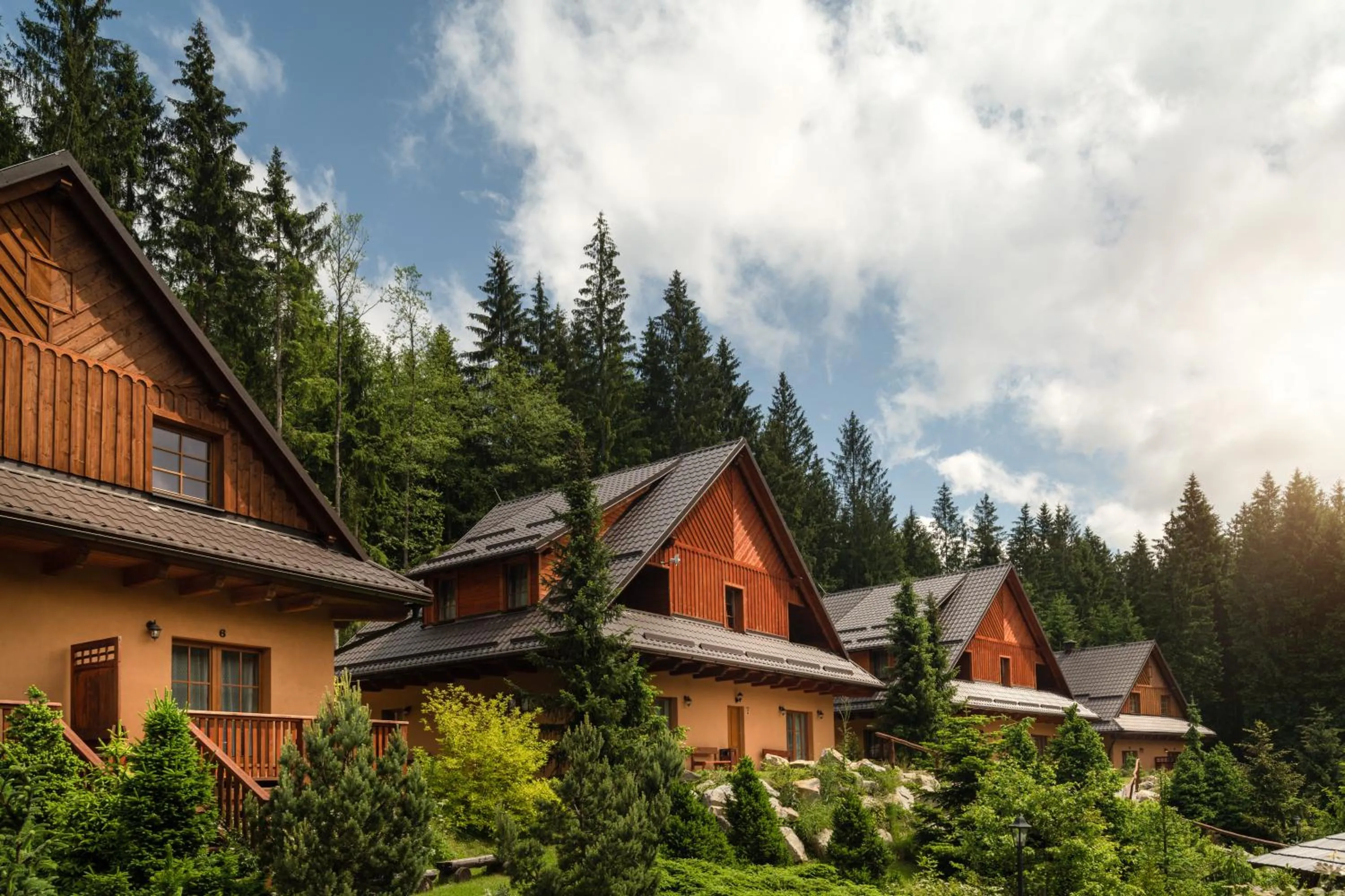 Garden view in Wellness Hotel Ondrášův dvůr