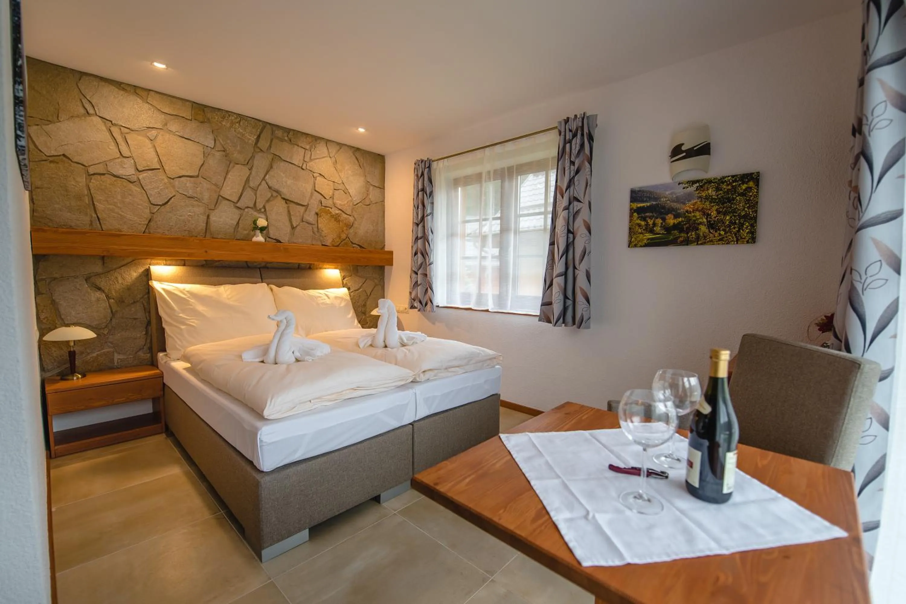 Bed in Wellness Hotel Ondrášův dvůr