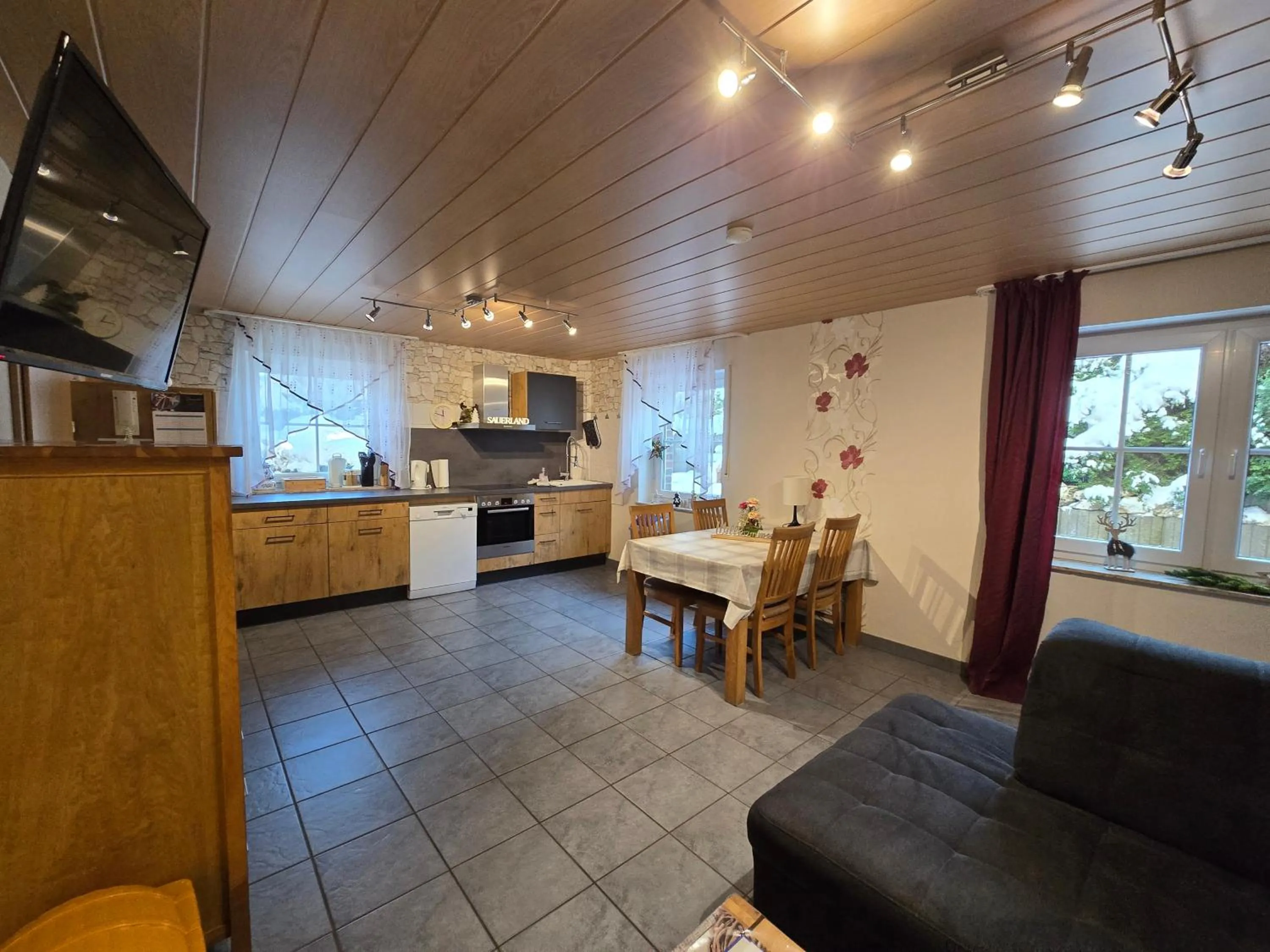 Kitchen or kitchenette in Haus Blume