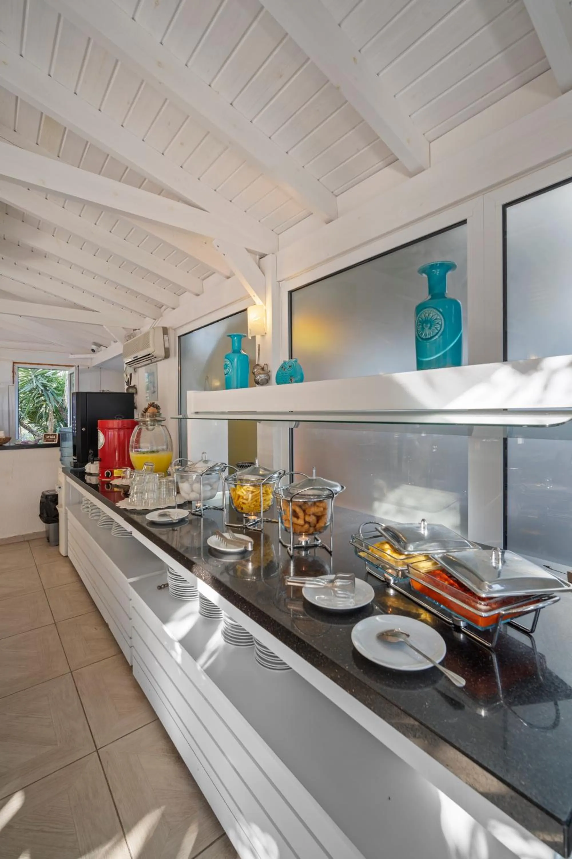 Kitchen or kitchenette in Costa Sariyaz Hotel Bodrum