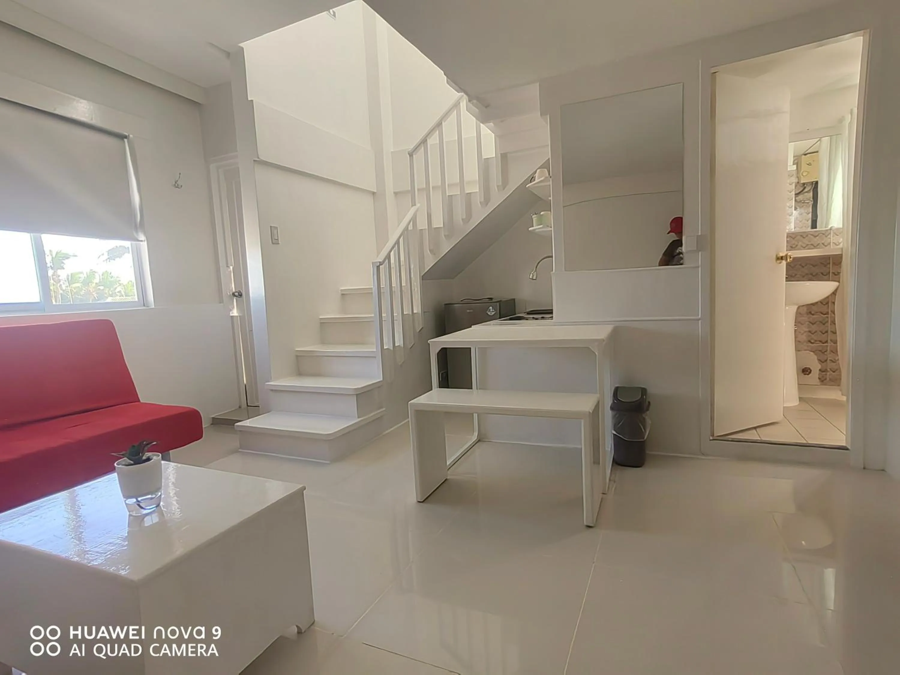 Kitchen or kitchenette in Mecasa Hotel