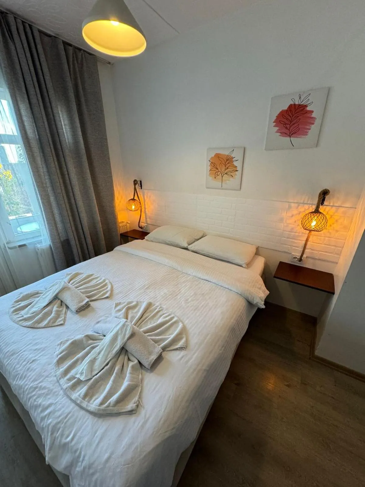 Bed in Hotel Antique