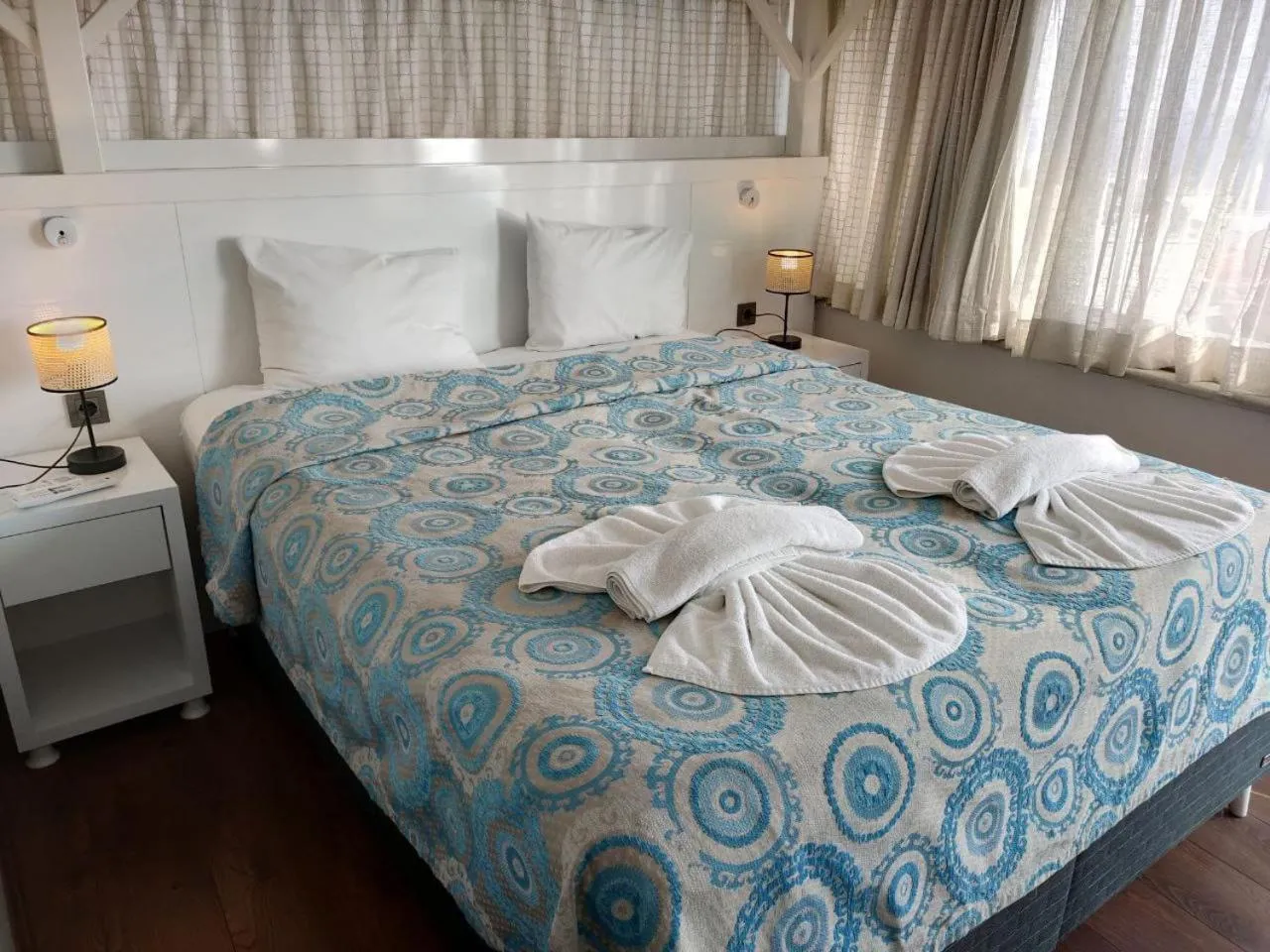 Bed in Hotel Antique