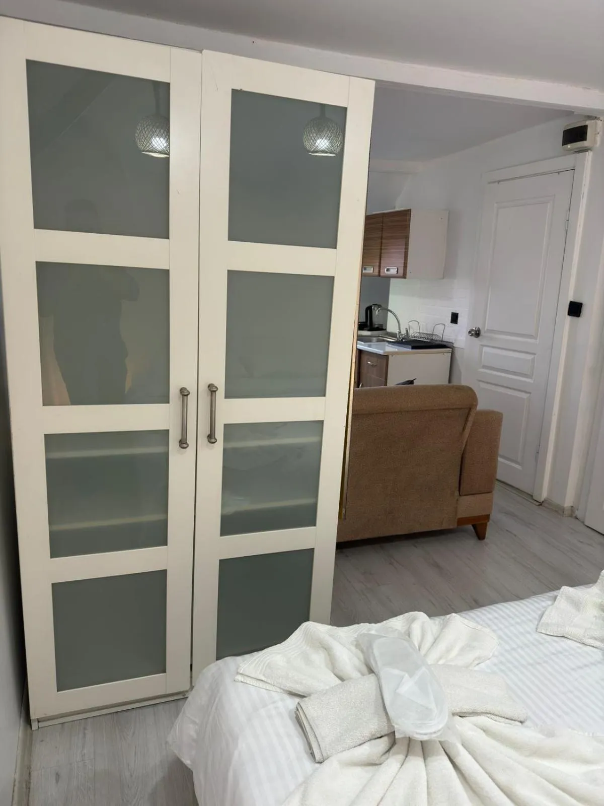 Bed in Hotel Antique