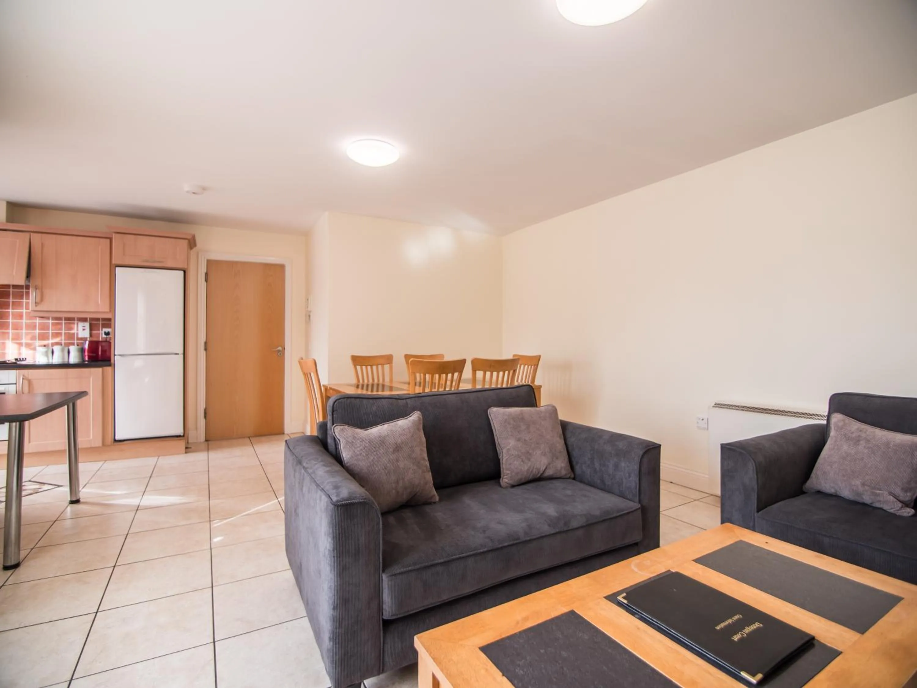 Living room in Donegan Court Aparthotel