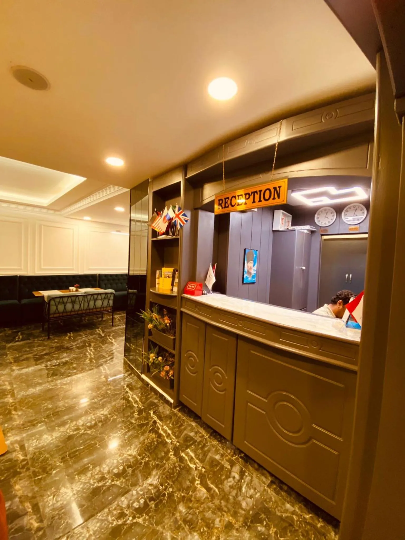 Lobby or reception in Adora Hotel