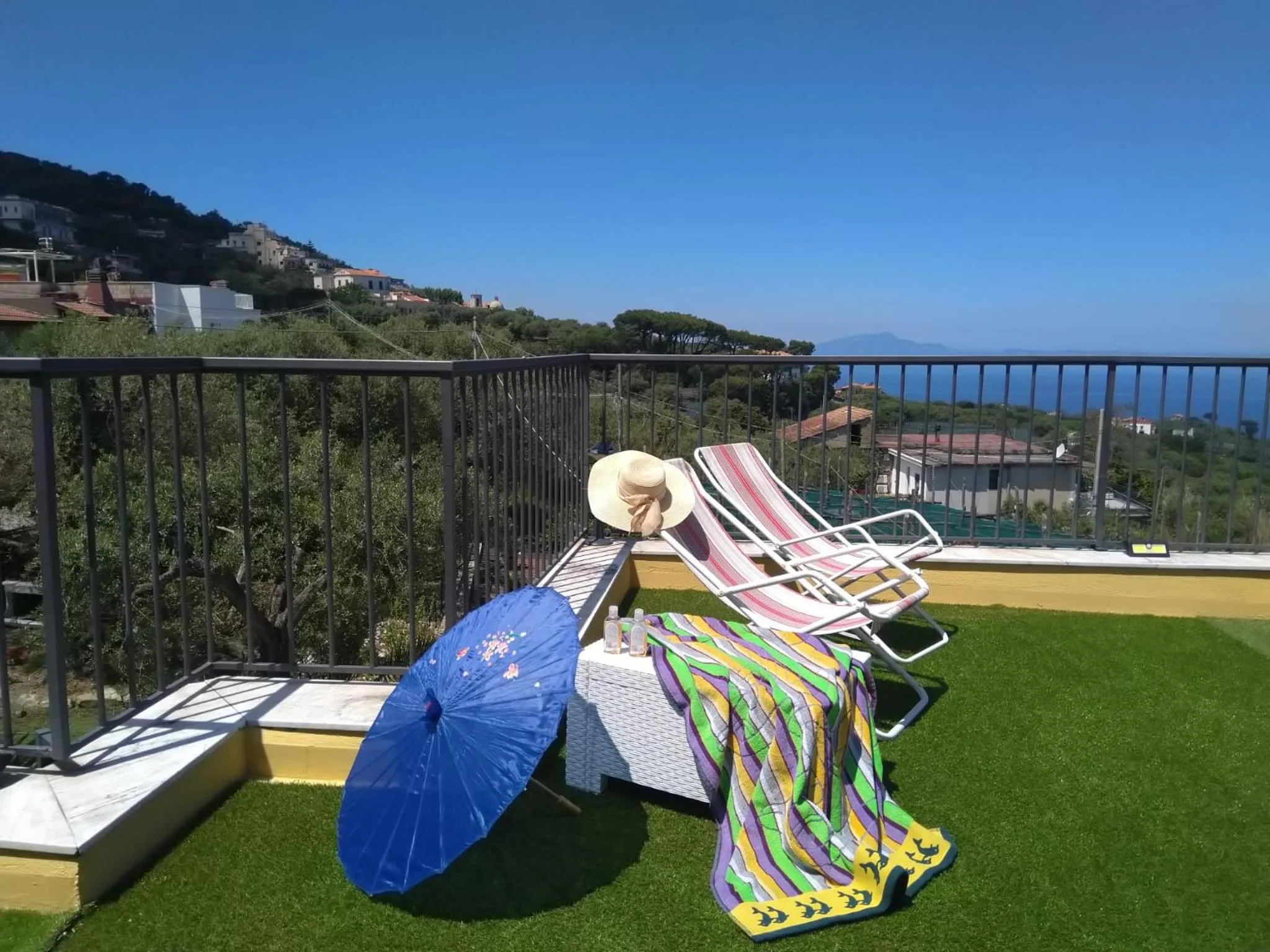 Balcony/Terrace in Oasi Madre della Pace