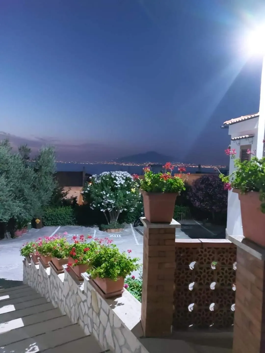 Natural landscape in Oasi Madre della Pace