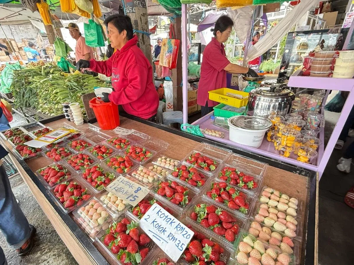 Restaurant/places to eat in Nova Mountain n Sunrise view Hilltop Hotel Apartment in Cameron Highlands