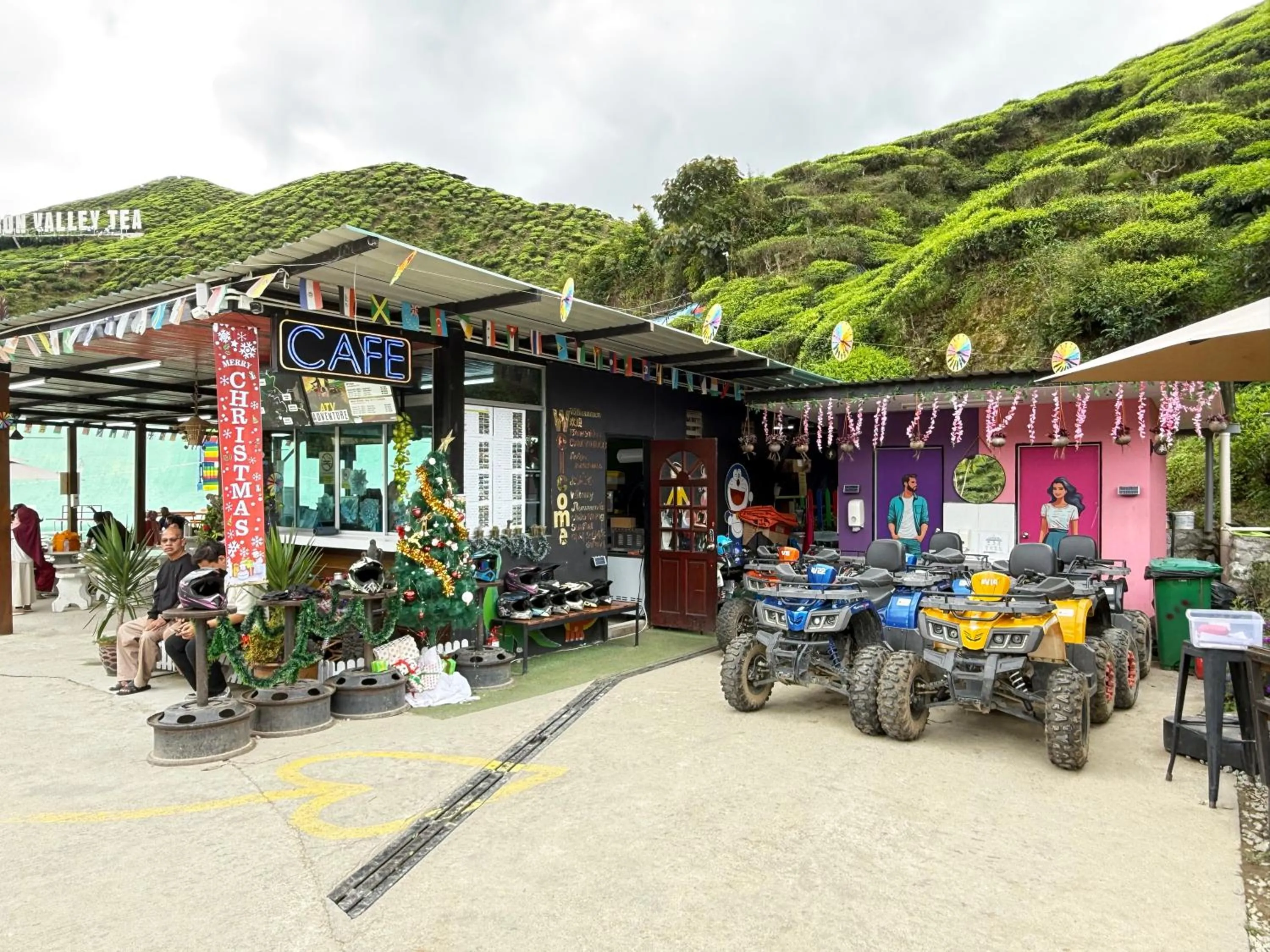 Nearby landmark in Nova Mountain n Sunrise view Hilltop Hotel Apartment in Cameron Highlands