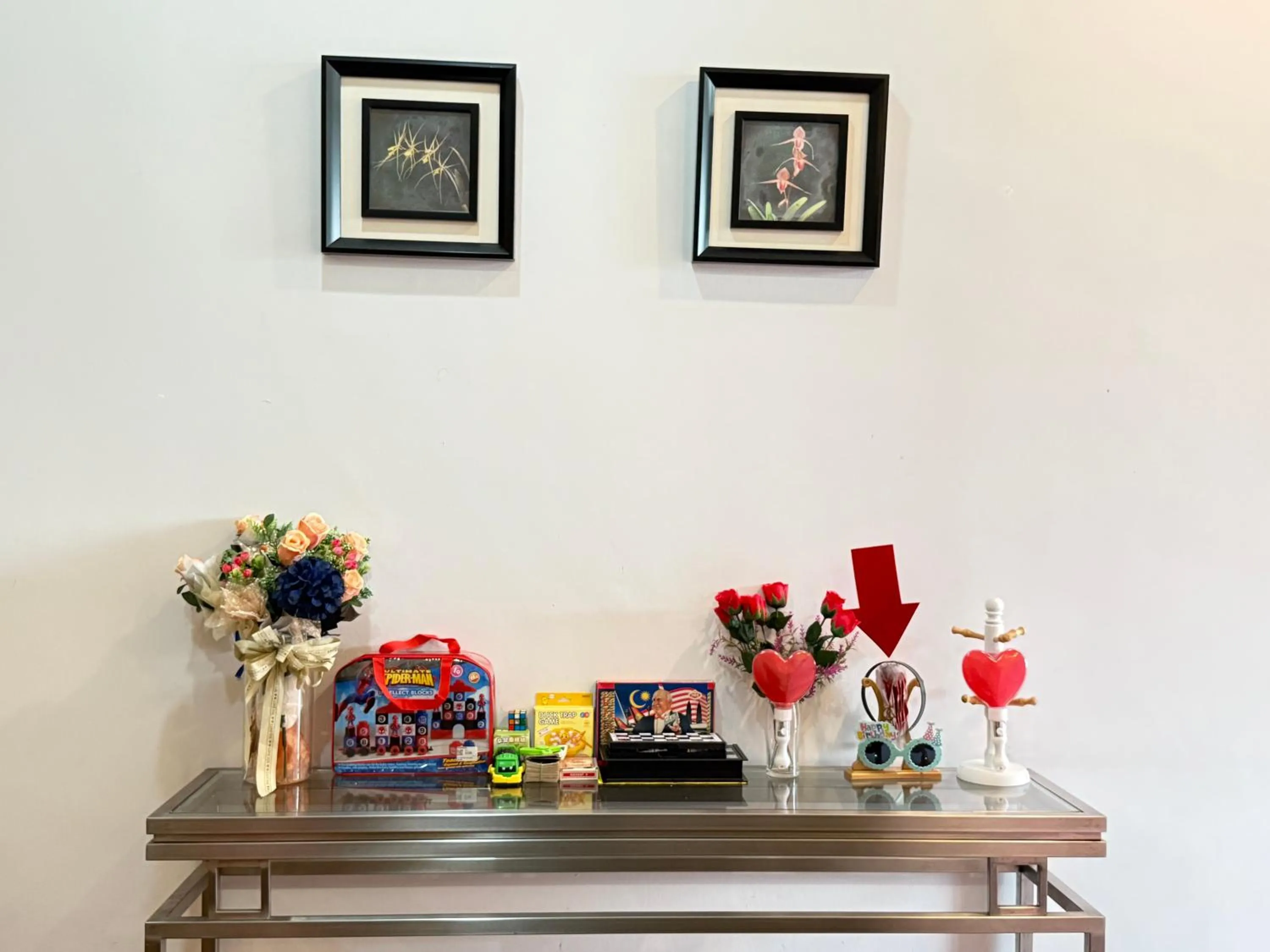Living room in Nova Mountain n Sunrise view Hilltop Hotel Apartment in Cameron Highlands