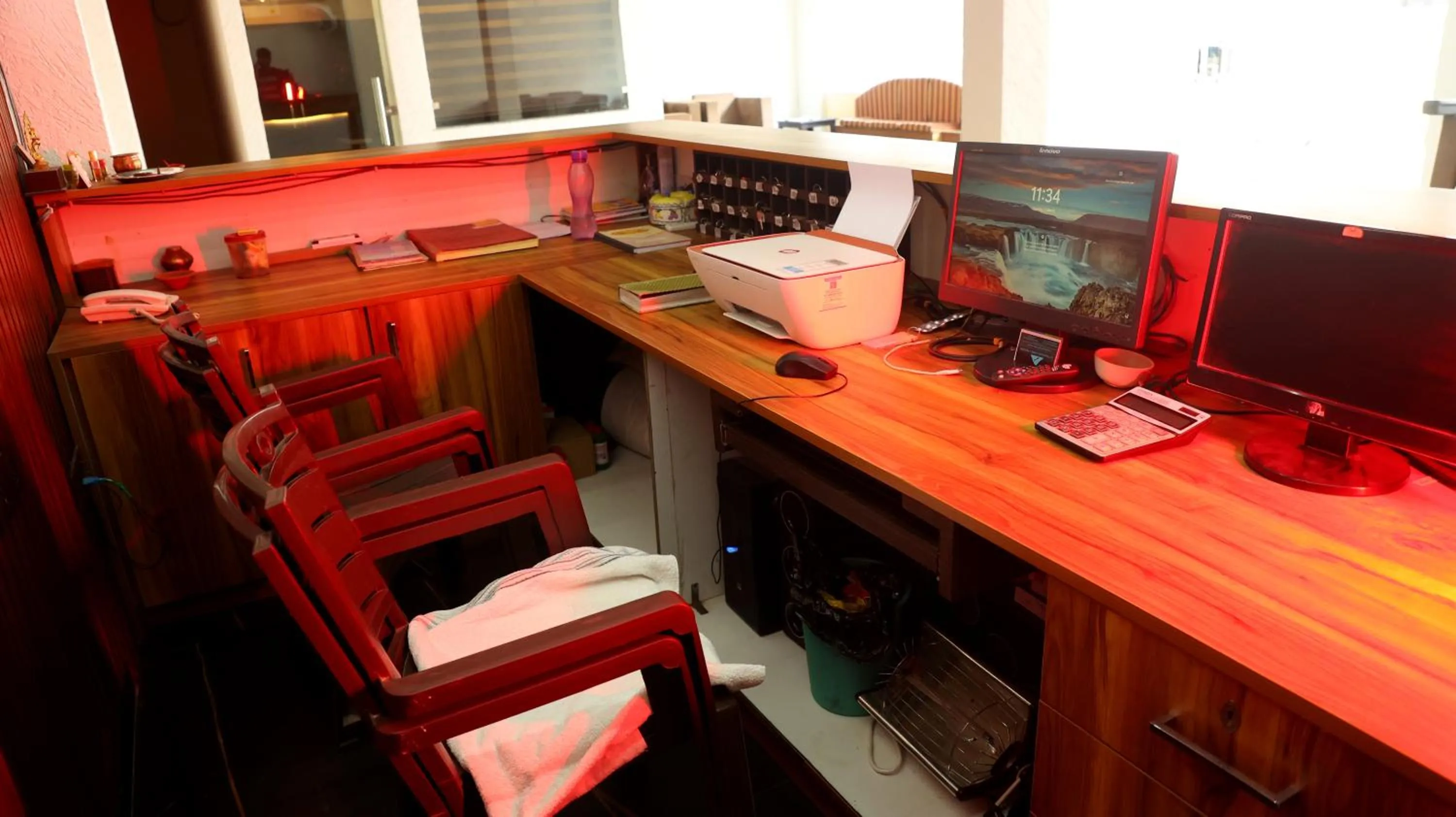 Lobby or reception in Hotel Blue Pine