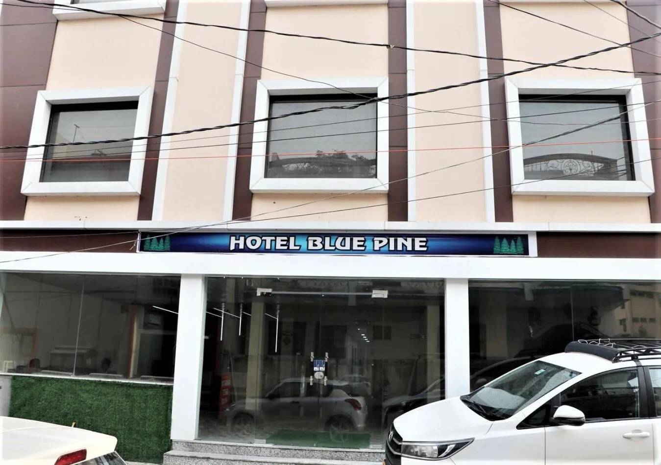 Property building in Hotel Blue Pine
