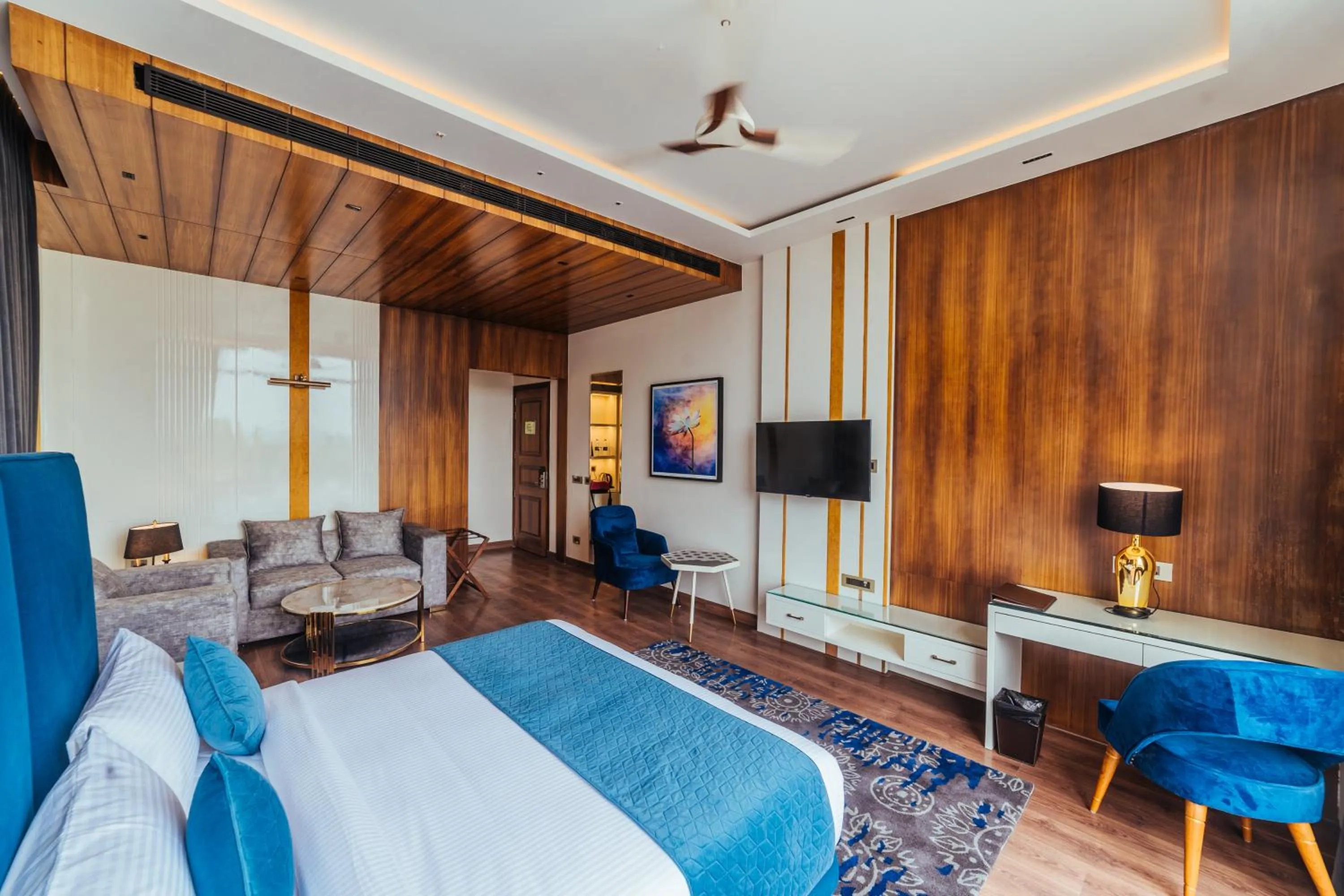 Bed in The Ramayana Hotel, Ayodhya